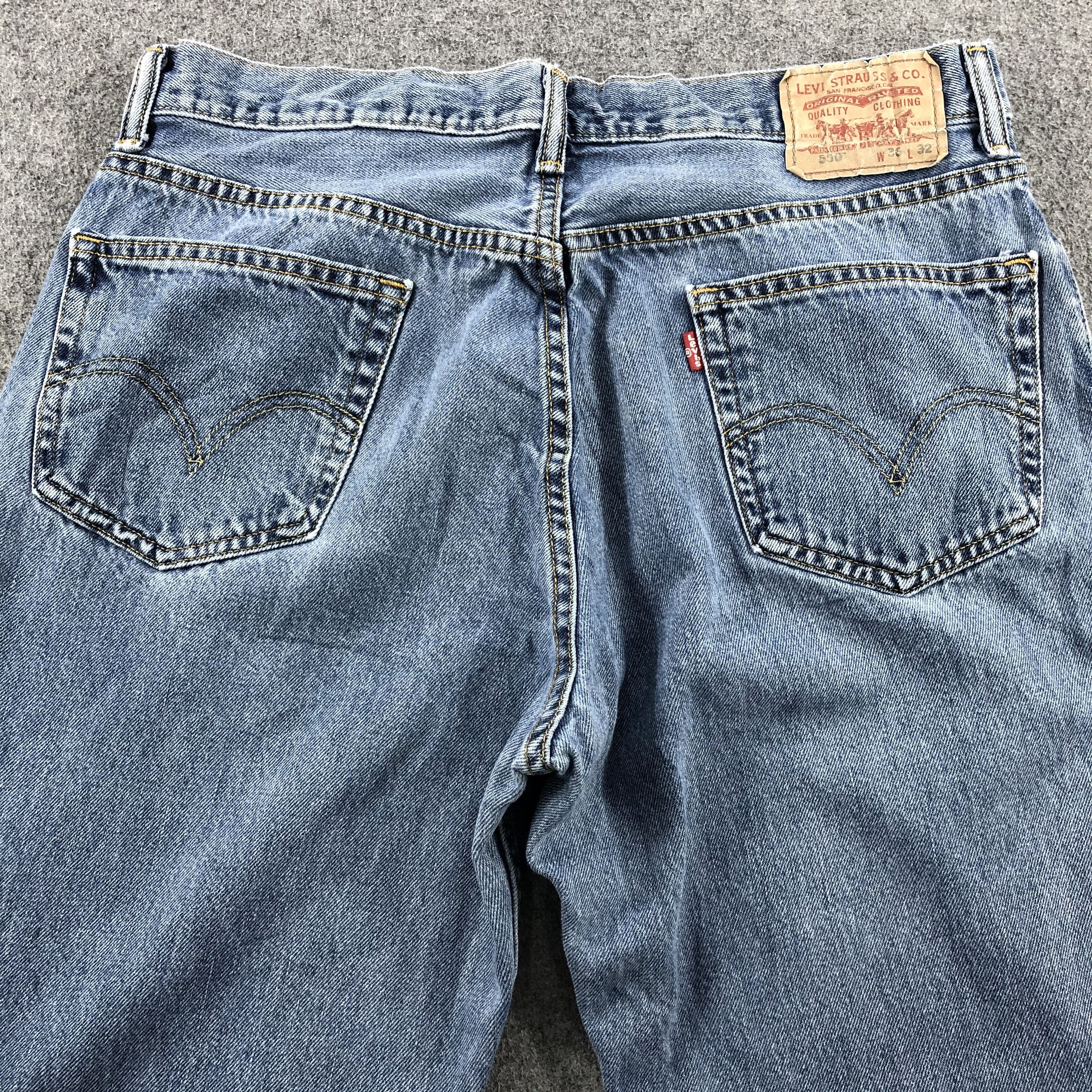Levi's × Vintage Vintage Blue Wash Levis 550 Jeans-JM1766 Size US 36 / EU 52 - 4 Thumbnail