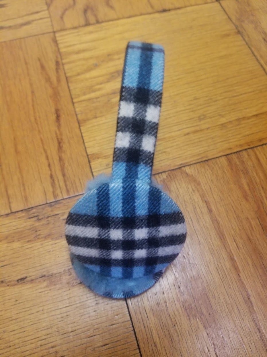 Burberry Burberry plaid fur earmuff Size ONE SIZE - 2 Thumbnail