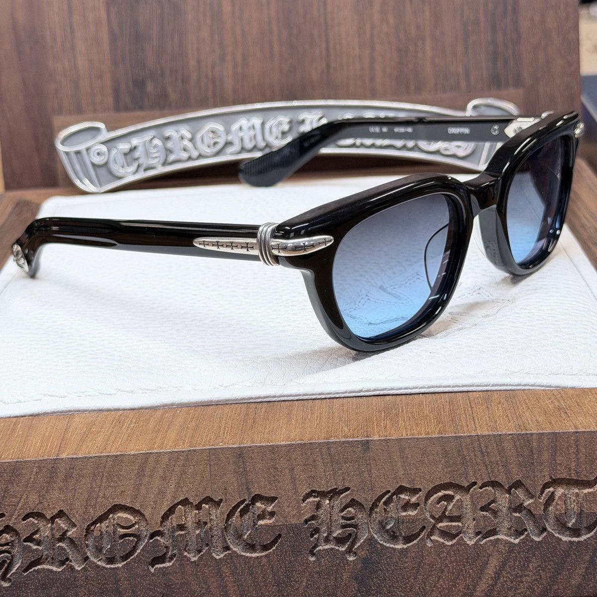 Chrome Hearts Chrome Hearts Drippin 1/1 Sunglasses Size ONE SIZE - 5 Thumbnail