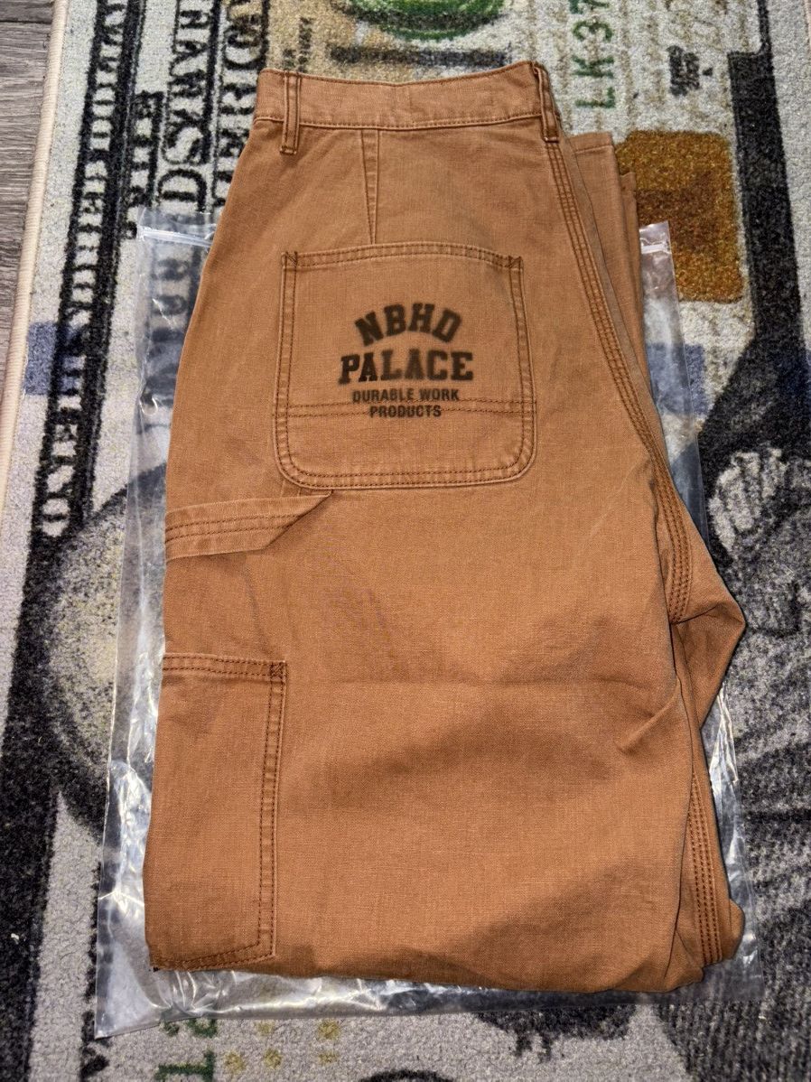 PALACE x NEIGHBORHOOD Duck Painter Pants NEIGHBORHOOD FW24 DUCK