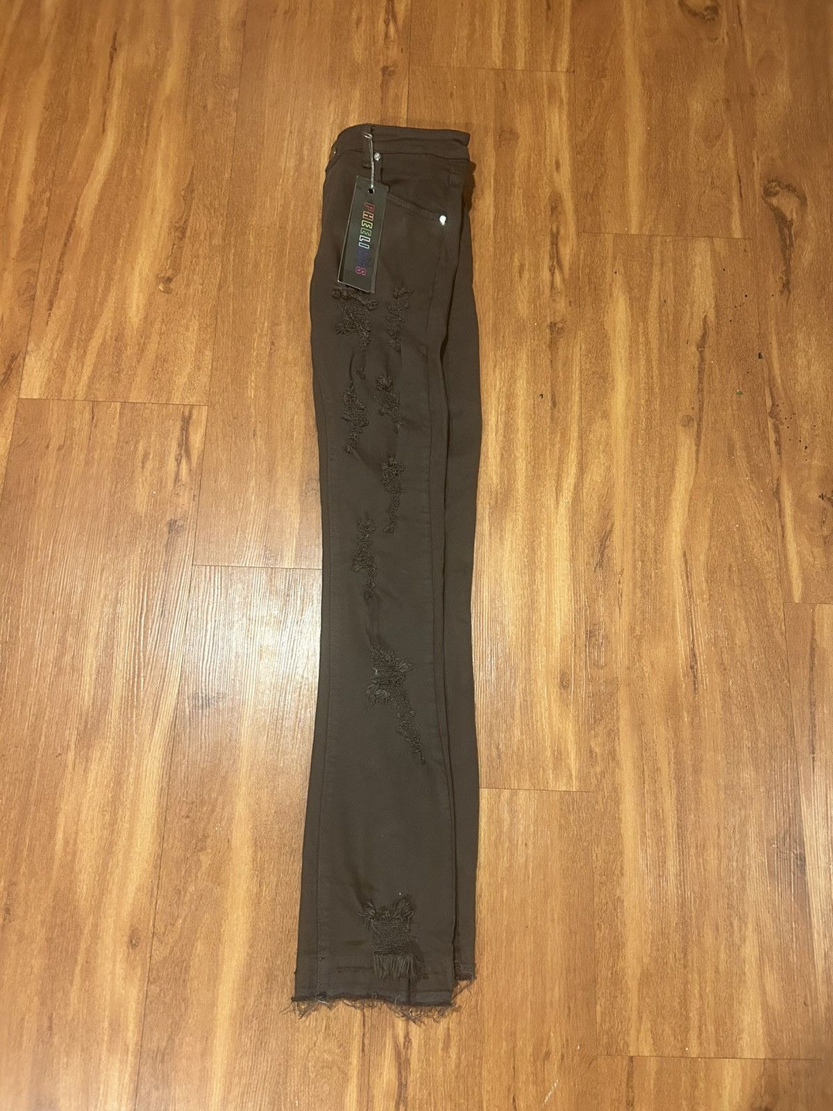 Other Pheelings stacked jeans “Eggplant” Size US 30 / EU 46 - 2 Thumbnail