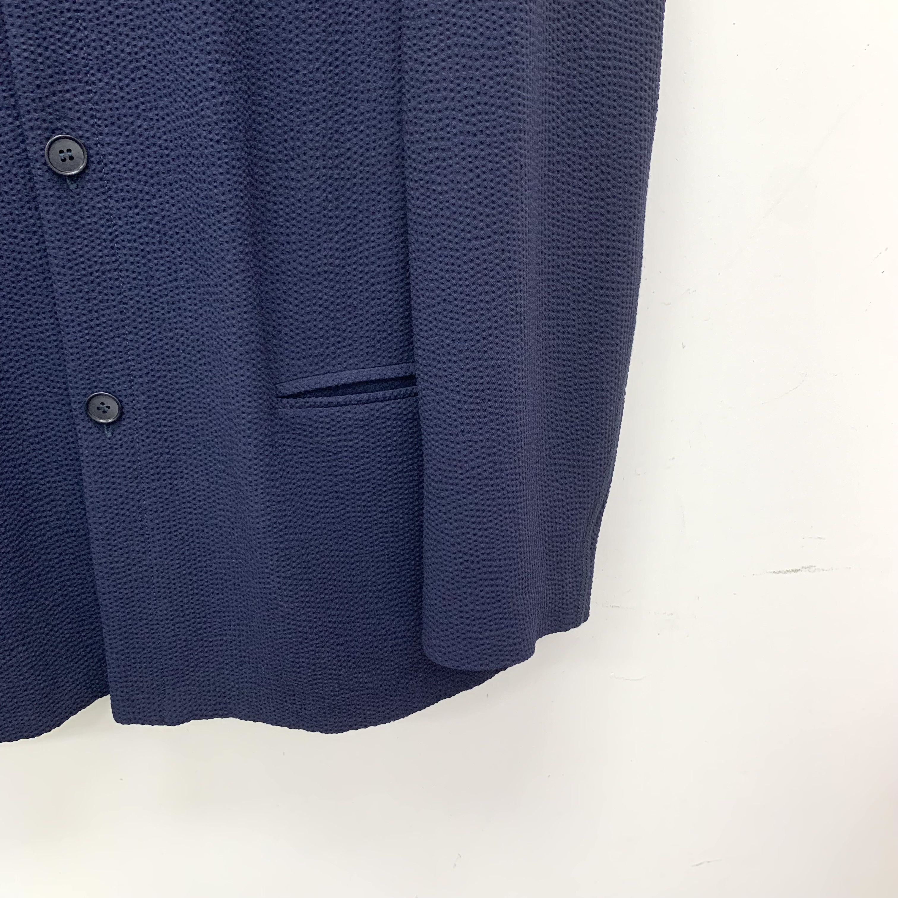 Armani Armani Navy Wool Jacket (M) Size US M / EU 48-50 / 2 - 6 Thumbnail