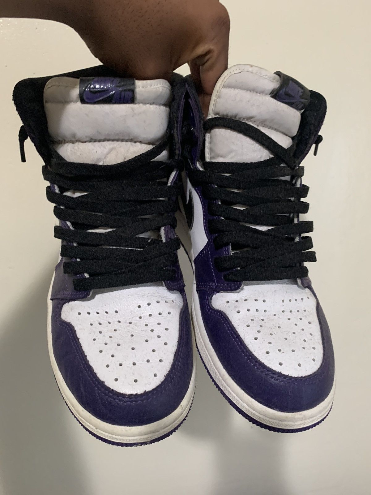 Jordan Brand Jordan 1 court purple 2.0 Size US 9 / EU 42 - 2 Thumbnail