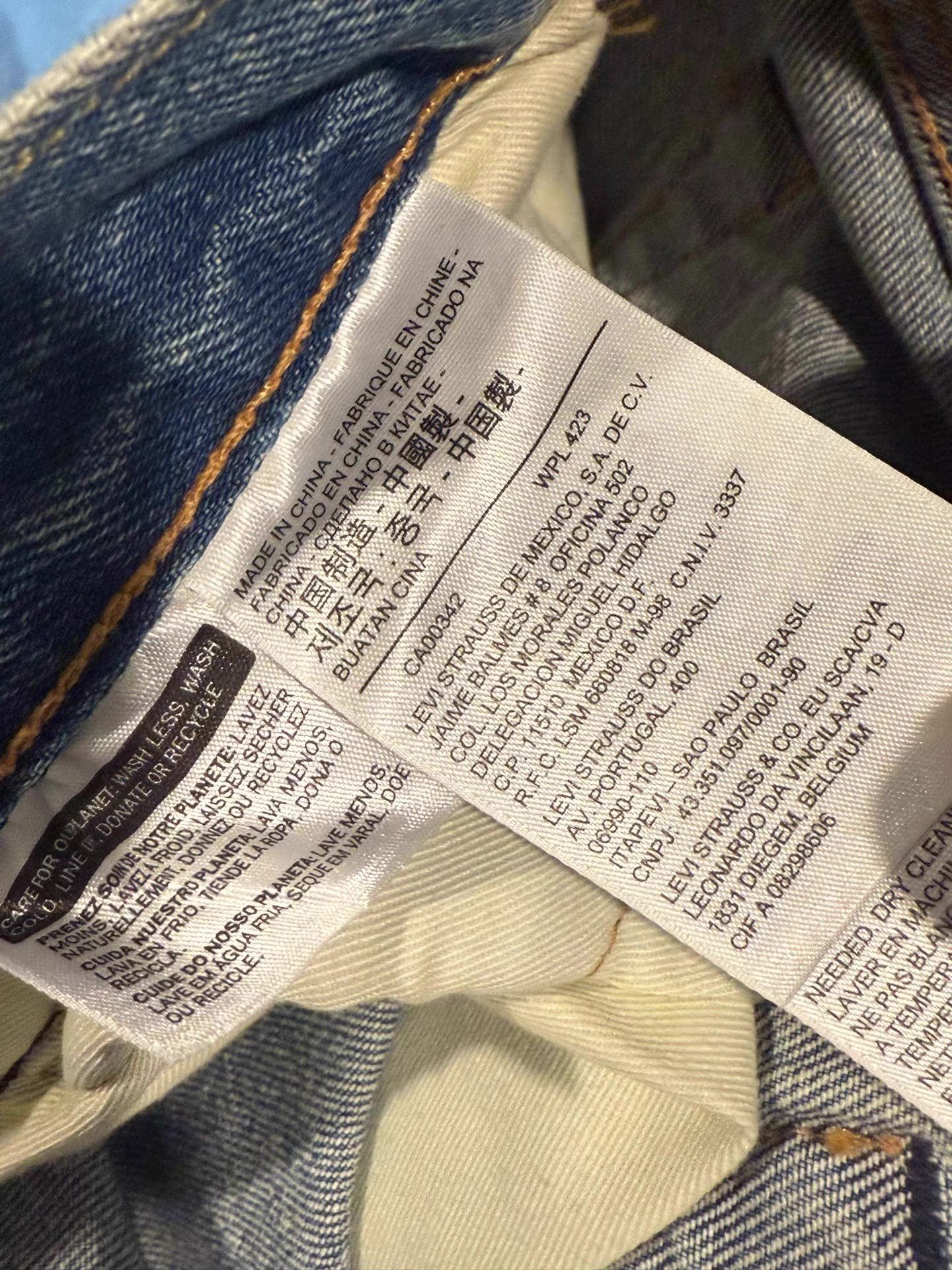 Levi's Levi's 501 washed jeans Ｑ20 Size US 34 / EU 50 - 5 Thumbnail