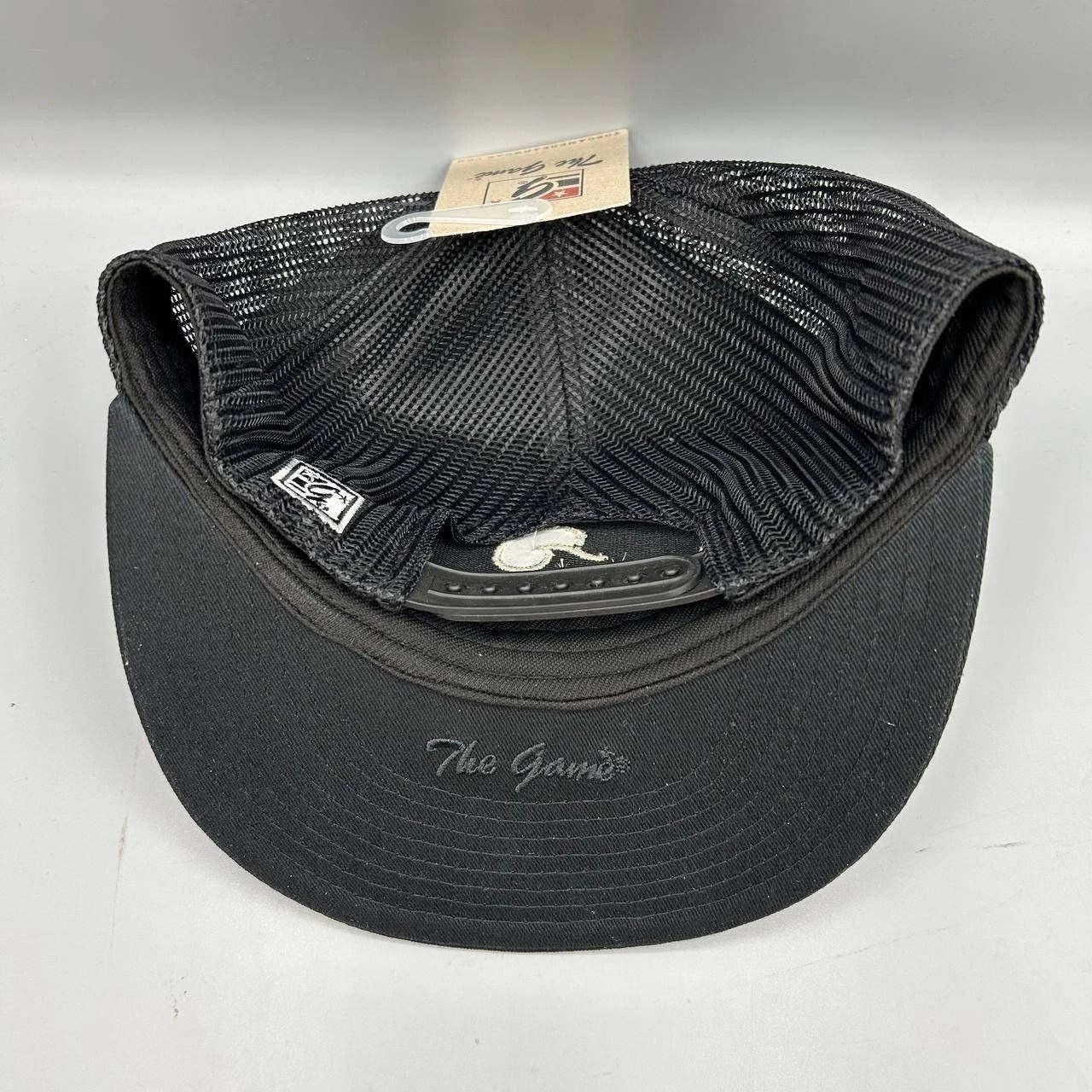 The Game Malibu Trucker Hat Men Black Embroidered The Game Snap Back Size ONE SIZE - 7 Thumbnail