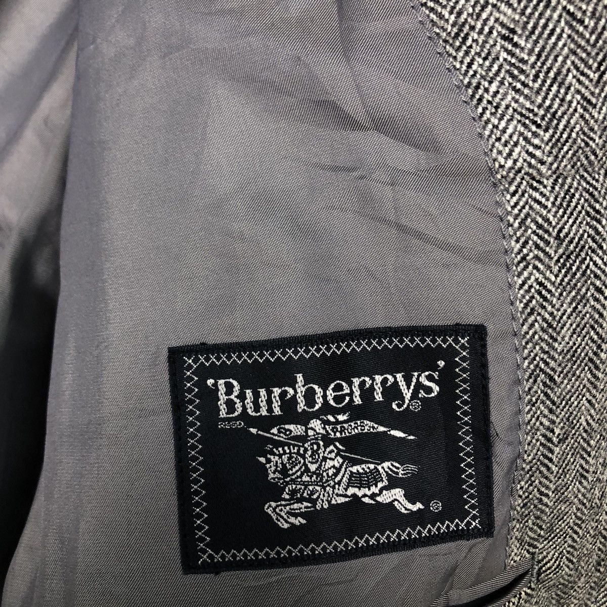Burberry 🔥Vtg Burberrys Wool Casua Coats Jacket Double Breast Size US M / EU 48-50 / 2 - 15 Thumbnail