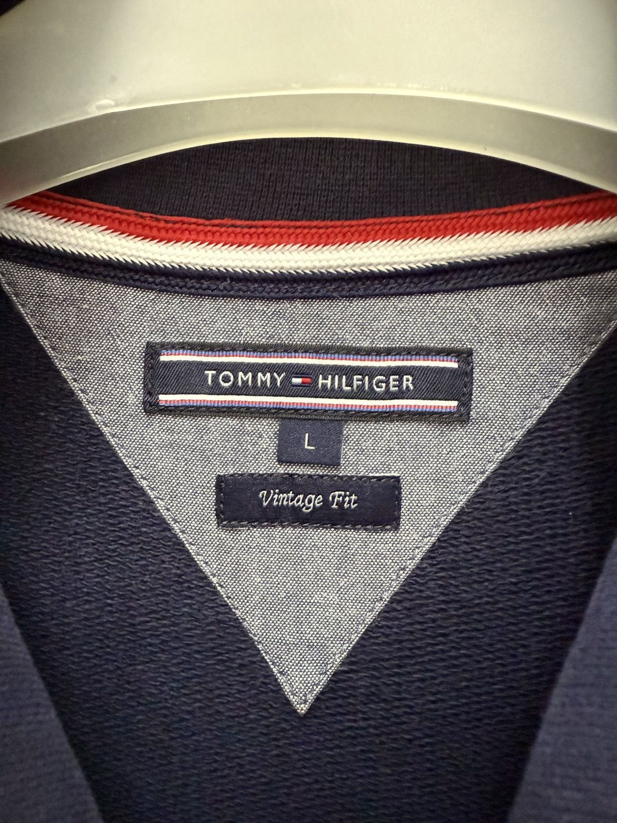 Tommy Hilfiger ⚡️TOMMY HILFIGER STREETWEAR SWEAT ZIPPER JACKET - L Size US M / EU 48-50 / 2 - 7 Thumbnail