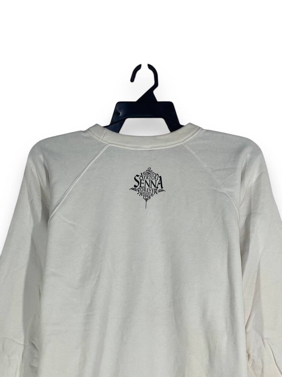 Other Vintage 90s 1994 ayrton senna sweatshirt jumper size L Size US L / EU 52-54 / 3 - 4 Thumbnail