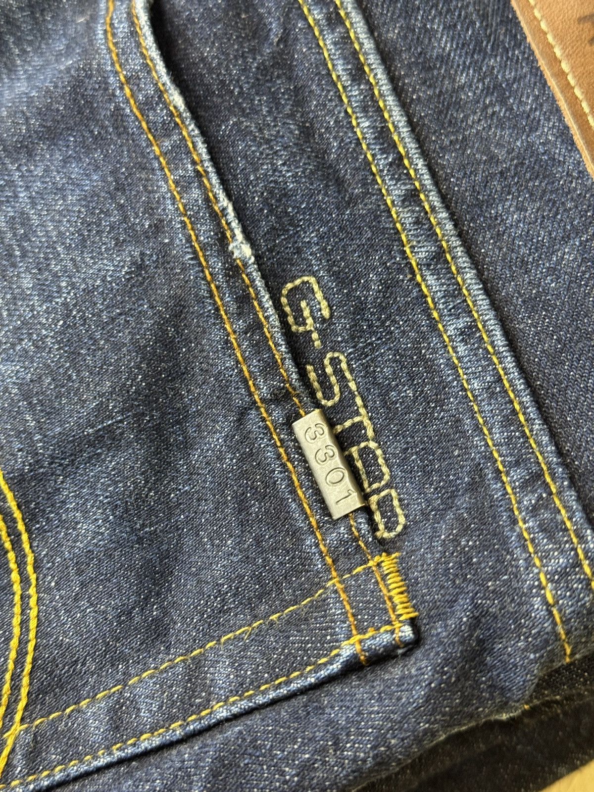 G-Star G Star Raw 3301 Denim Jeans Indigo Blue Size US 32 / EU 48 - 4 Thumbnail