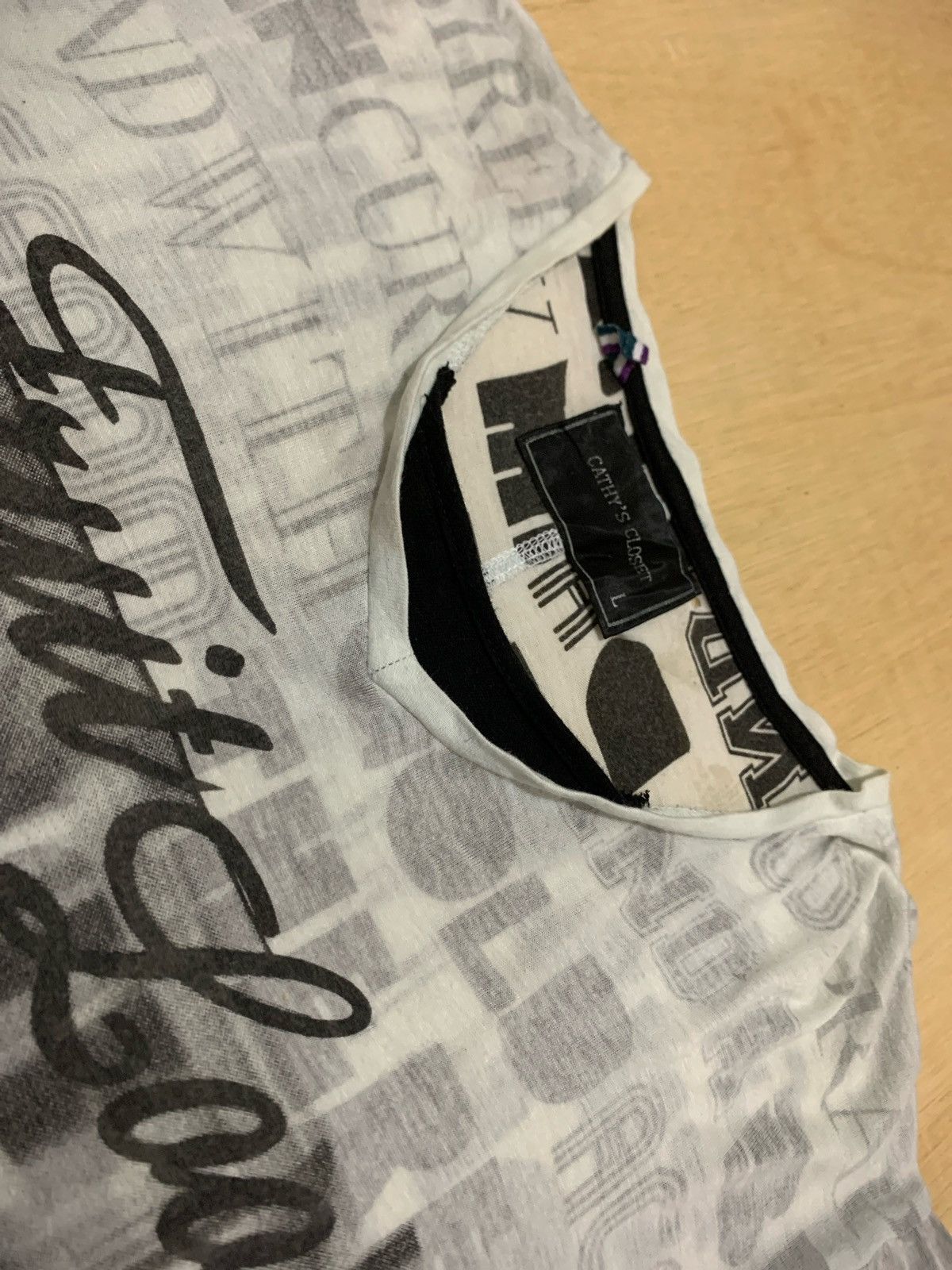 Hysteric Glamour × If Six Was Nine × Japanese Brand Vintage Y2k Cathy's Closet Longsleeve Punk style Size US L / EU 52-54 / 3 - 6 Thumbnail