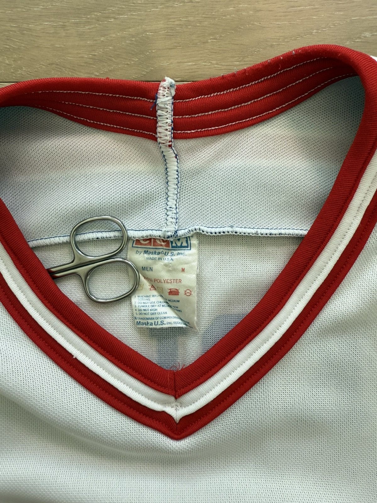 Ccm Vintage 80s Affton CCM Beer League Hockey Jersey Size US M / EU 48-50 / 2 - 5 Thumbnail
