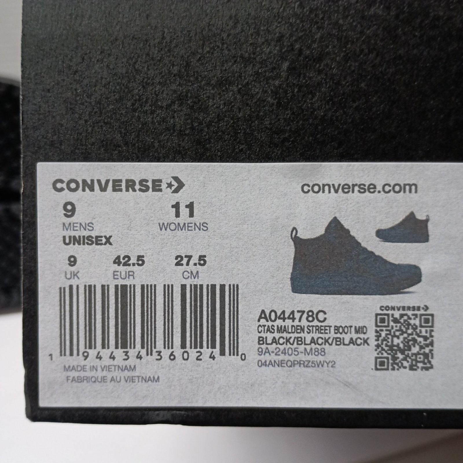 Converse Converse Chuck Taylor All Star Boot Shoes Mid Size 9 Black Size US 9 / EU 42 - 8 Thumbnail
