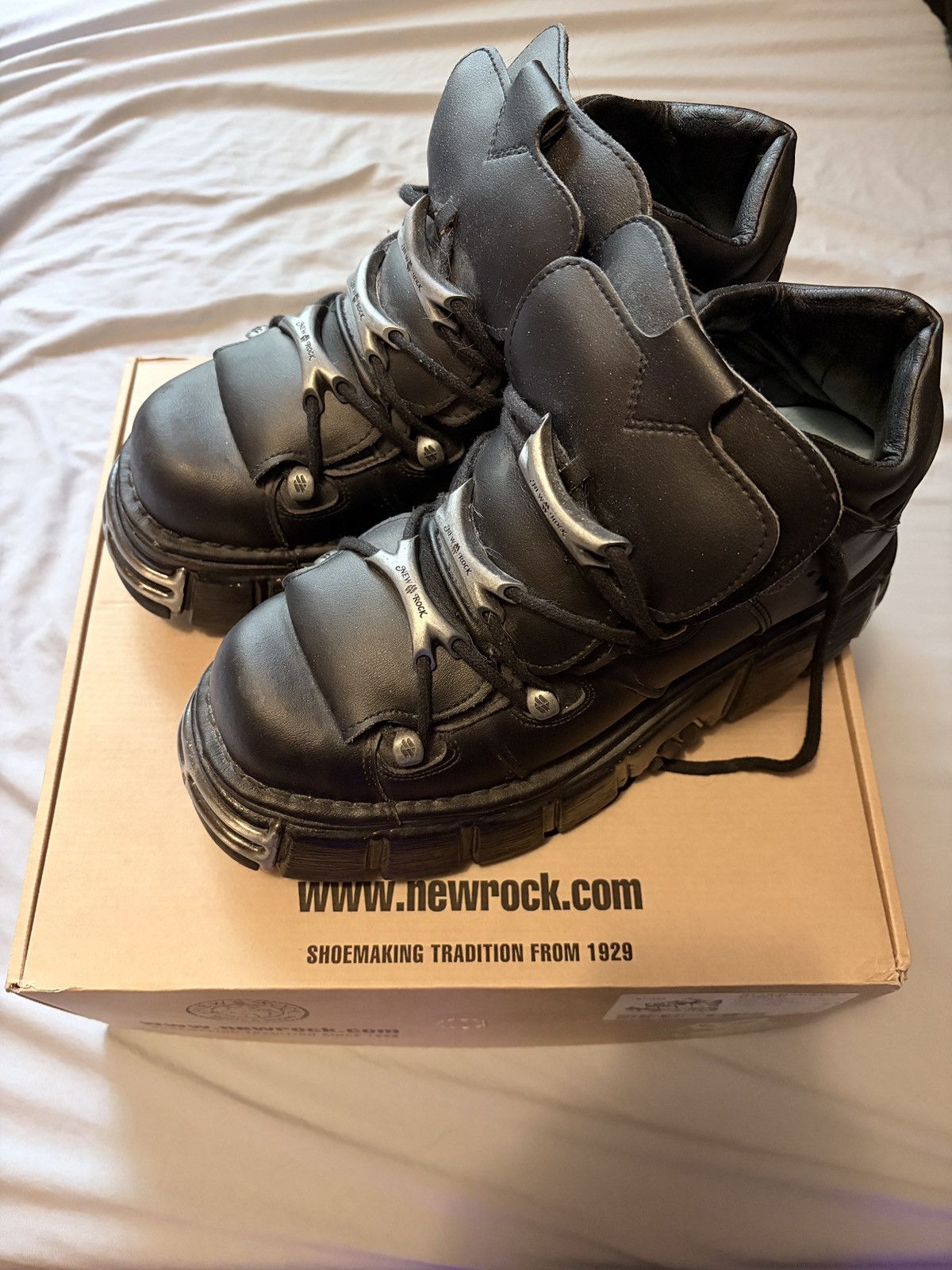 New Rock New Rock Boots M-272-C57 | Grailed