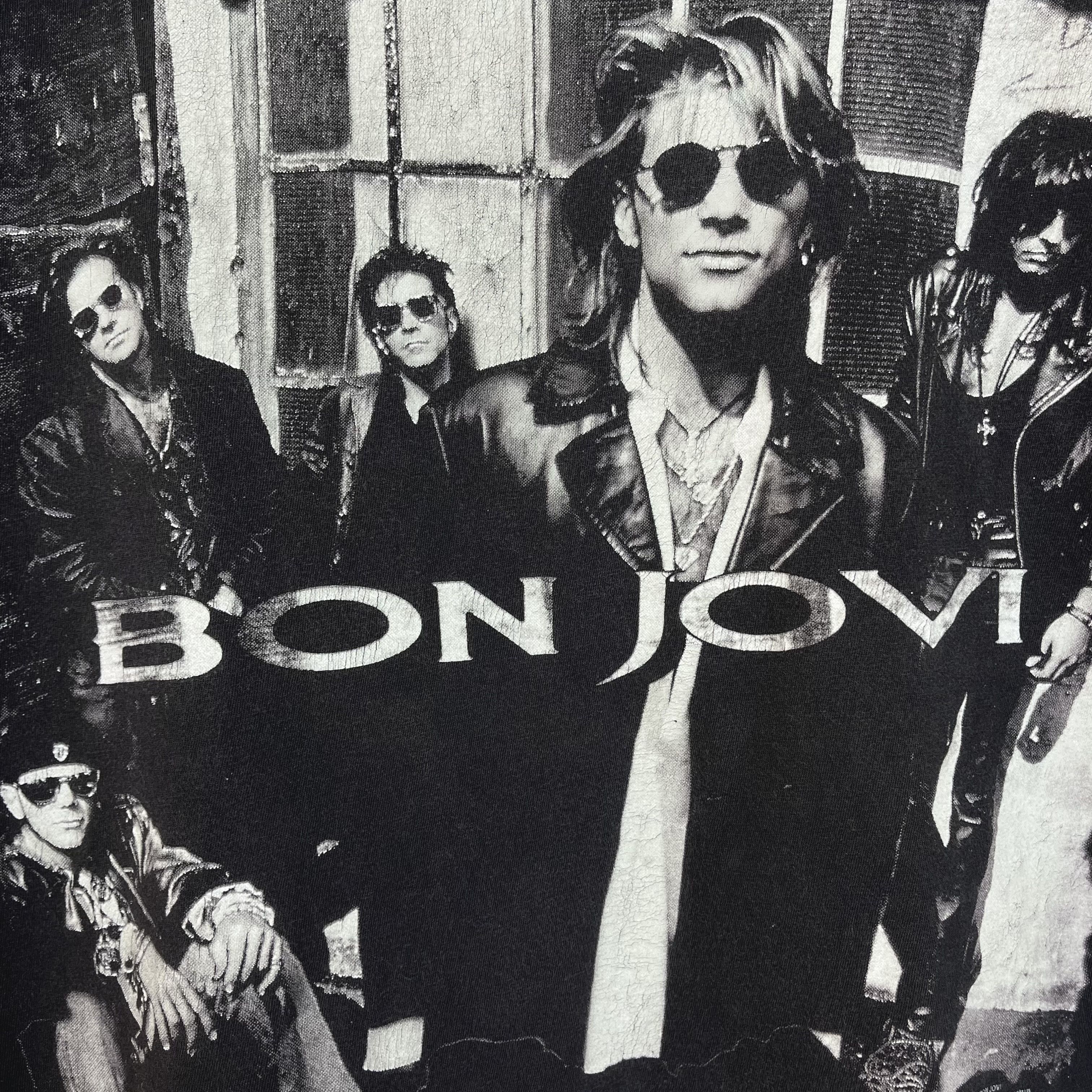 Band Tees Vintage Bon Jovi Keep The Faith Band T Shirt 1992 Size US XL / EU 56 / 4 - 8 Thumbnail