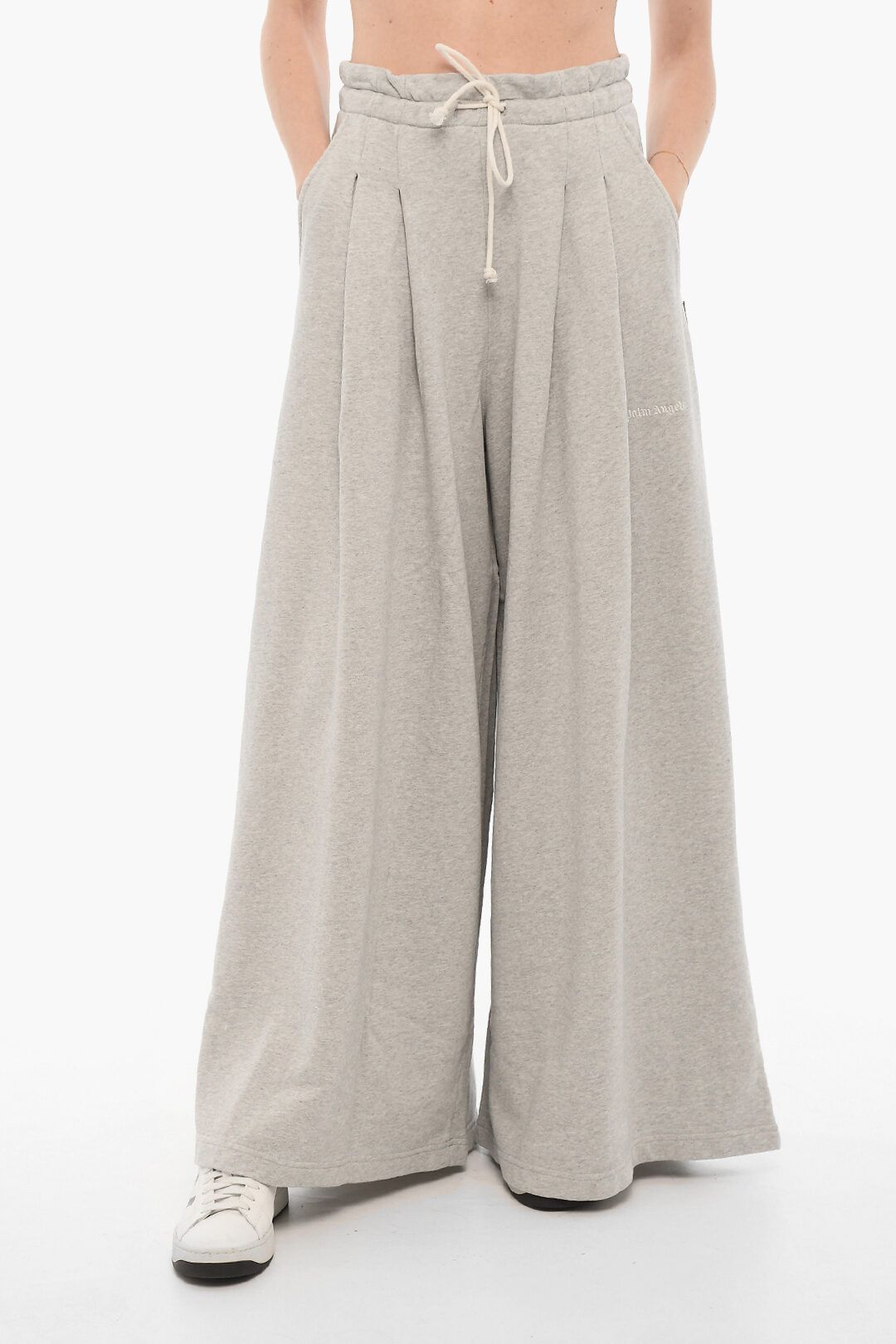 og1mm0724 Double Pleat Wide Leg Sweatpant in Grey