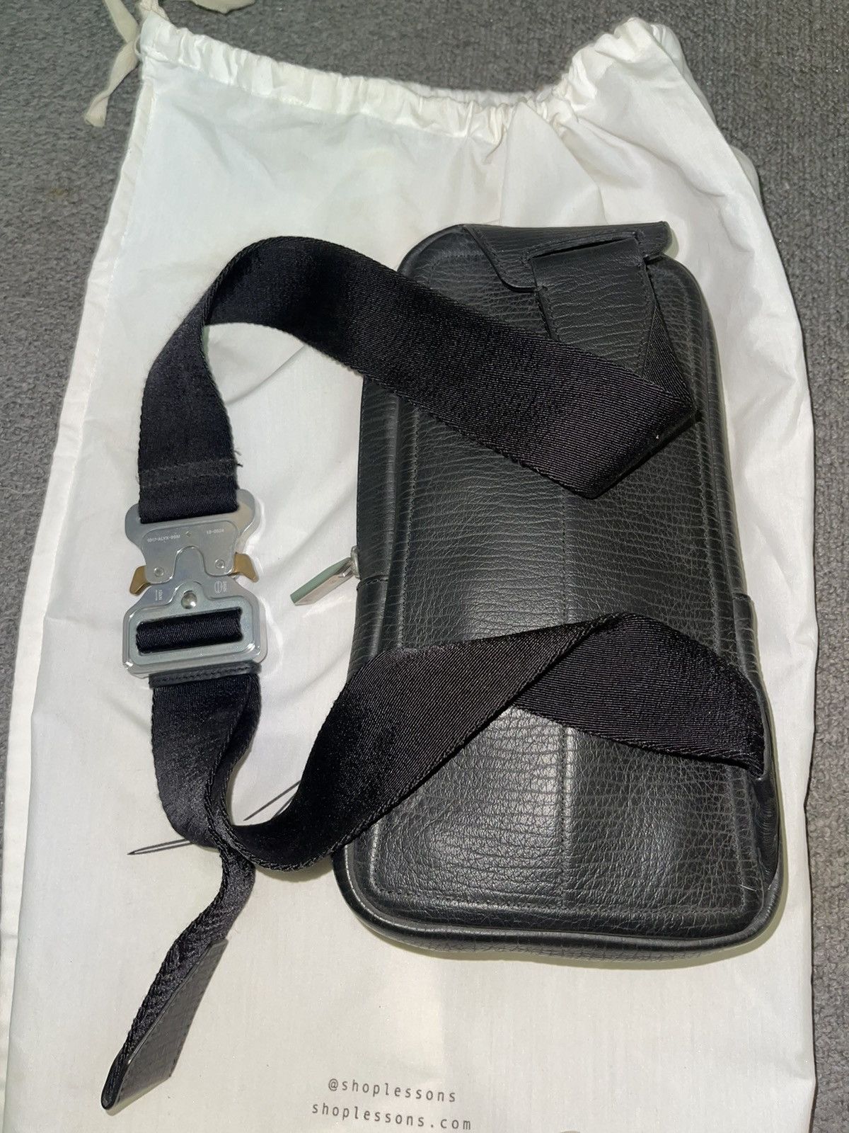 1017 ALYX 9SM Alex leather cross bag Size ONE SIZE - 2 Thumbnail