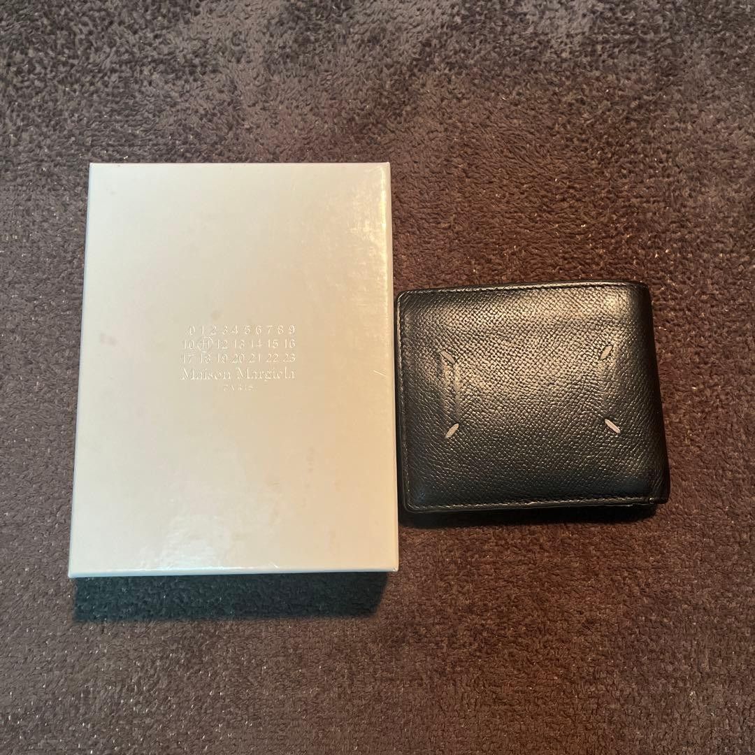 Maison Margiela 4 Stitch Motif Leather Wallet Size ONE SIZE - 1 Thumbnail