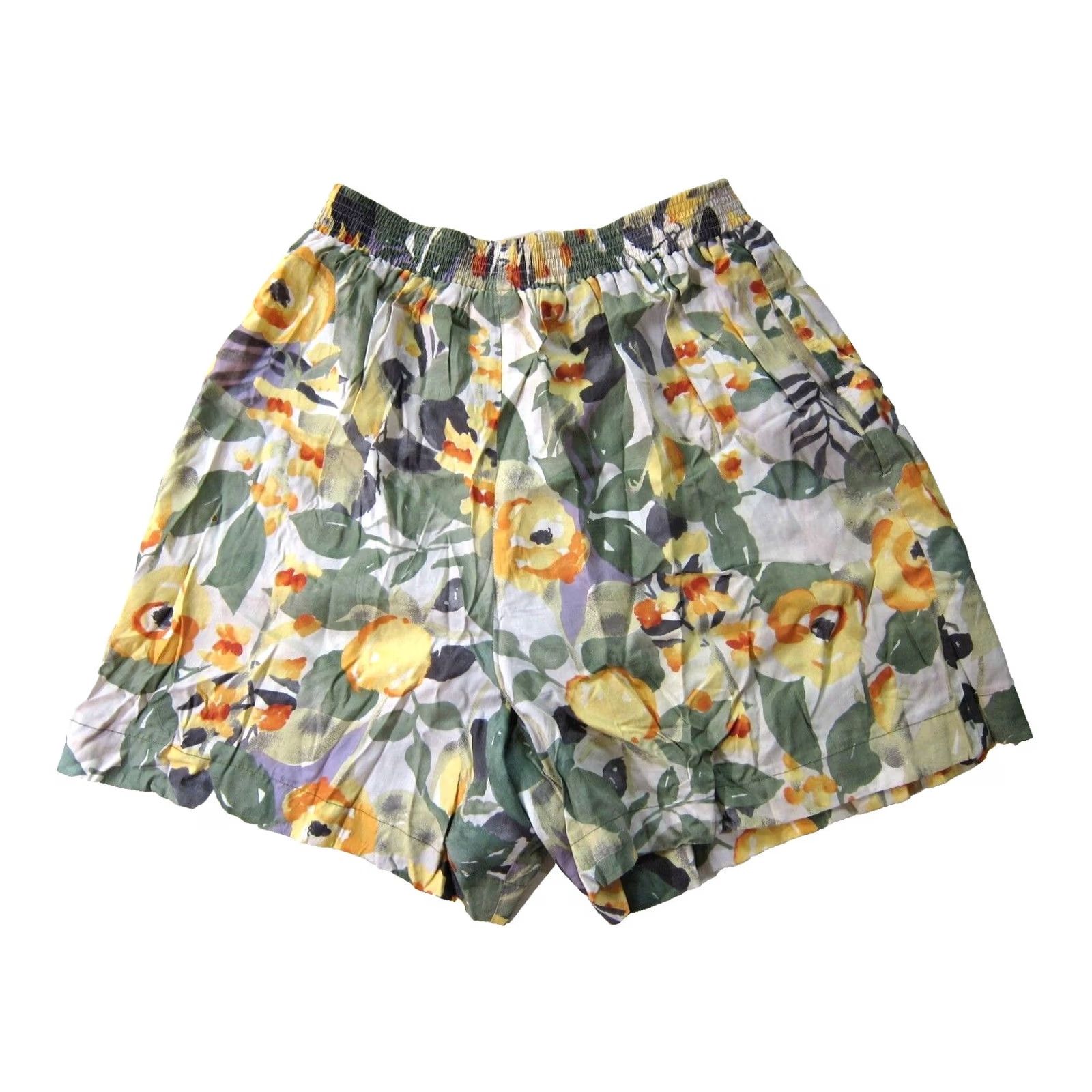 Pendleton VINTAGE Pendleton Bermuda Shorts L Women Green Rayon High Rise 46" hip 5" inseam Mens Womens Girls? Size 36" / US 14 / IT 50 - 2 Thumbnail