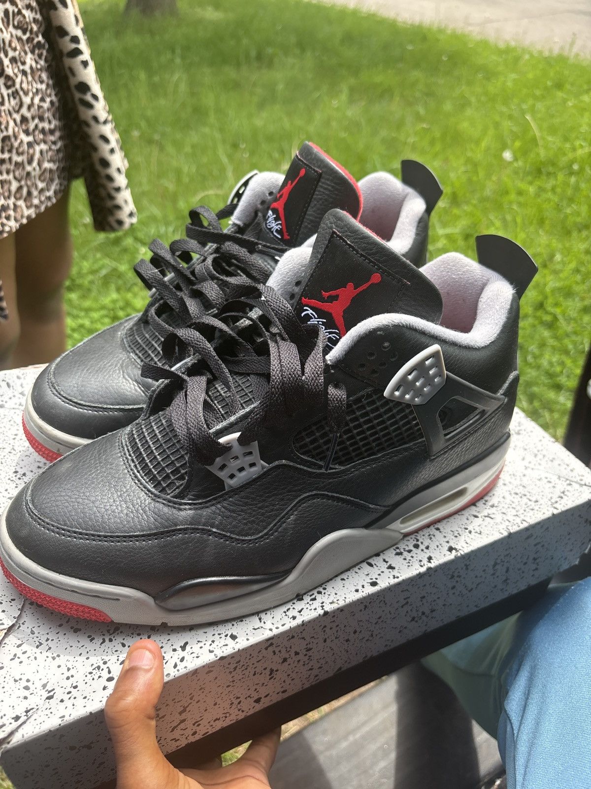 Jordan Brand Jordan 4 “ Bred Reimagined “ Size US 10.5 / EU 43-44 - 2 Thumbnail