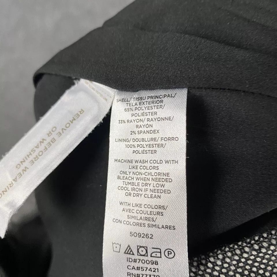 Ann Taylor Ann Taylor Skirt Women's Size 4 Gray Polyester Blend Adults Size 27" / US 4 / IT 40 - 8 Thumbnail