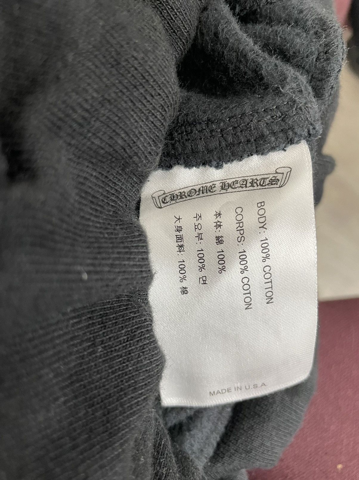 Chrome Hearts Chrome Hearts Black Gradient Sweatpants Size US 33 - 7 Thumbnail