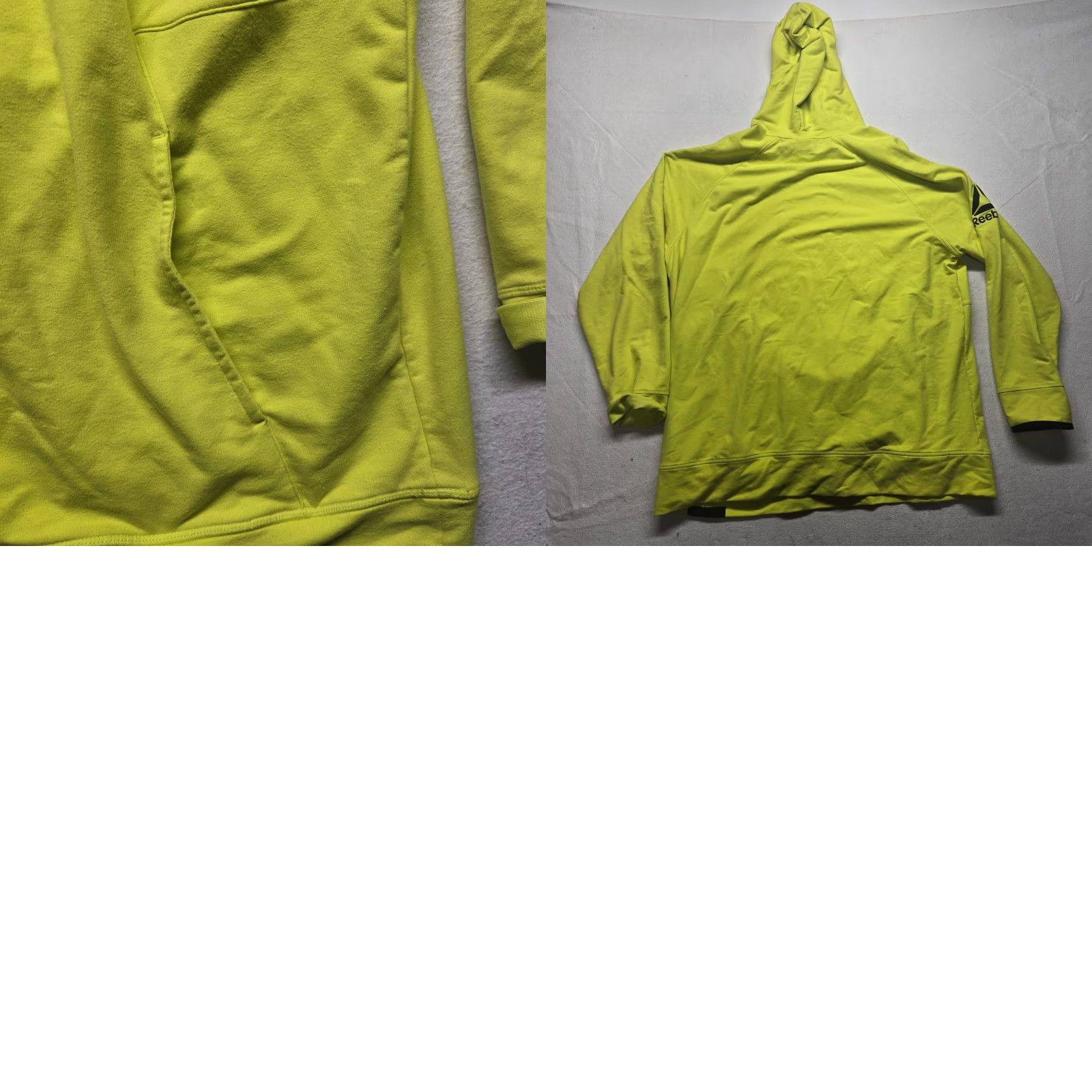 Reebok Reebok Hoodie Pullover Adult Men's 3XL Green Solid Logo Casual Fit All Seasons Sports 3XL Mens Size US XXL / EU 58 / 5 - 8 Thumbnail