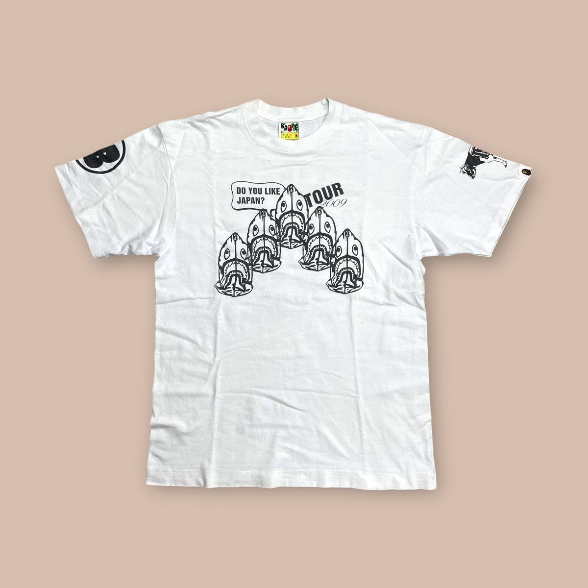 Bape Bape Teriyaki Boyz "DO YOU LIKE JAPANESE TOUR 2009" Tee Size US M / EU 48-50 / 2 - 2 Thumbnail