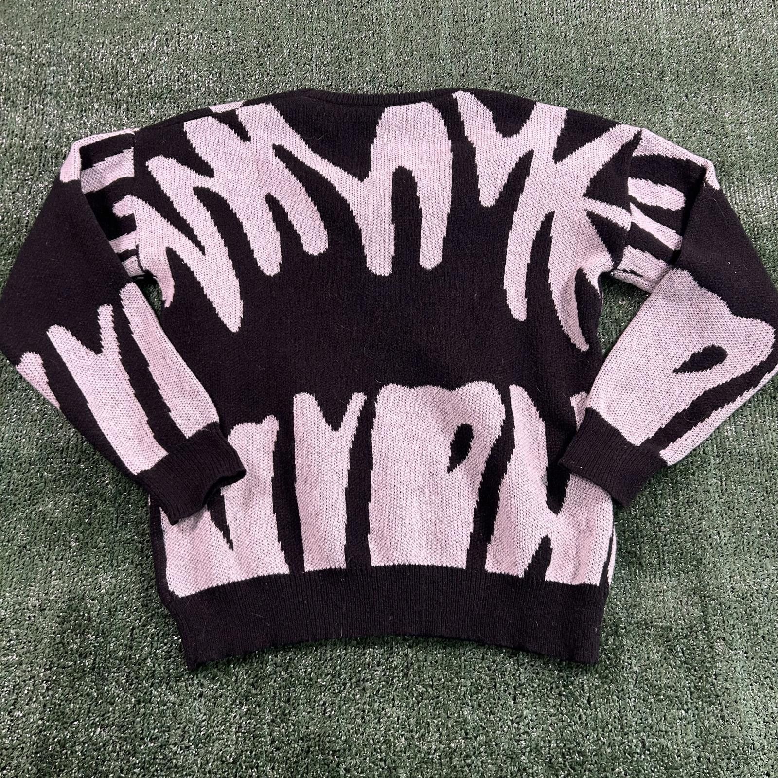 Other Men’s Black and White Patterned Sweater size m Size US M / EU 48-50 / 2 - 3 Thumbnail