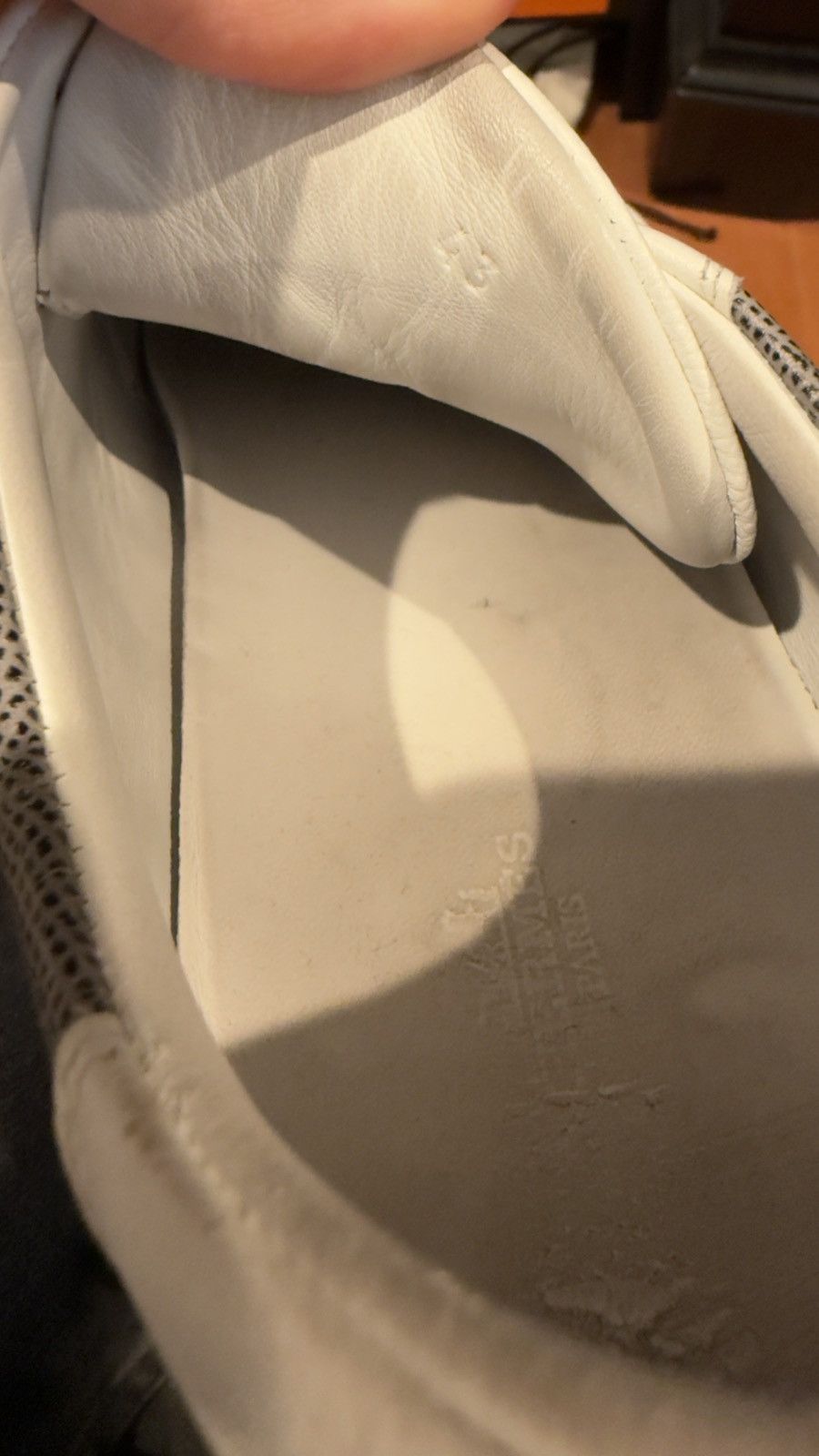 Hermes Hermes Boomerang Sneakers Size US 10 / EU 43 - 9 Thumbnail