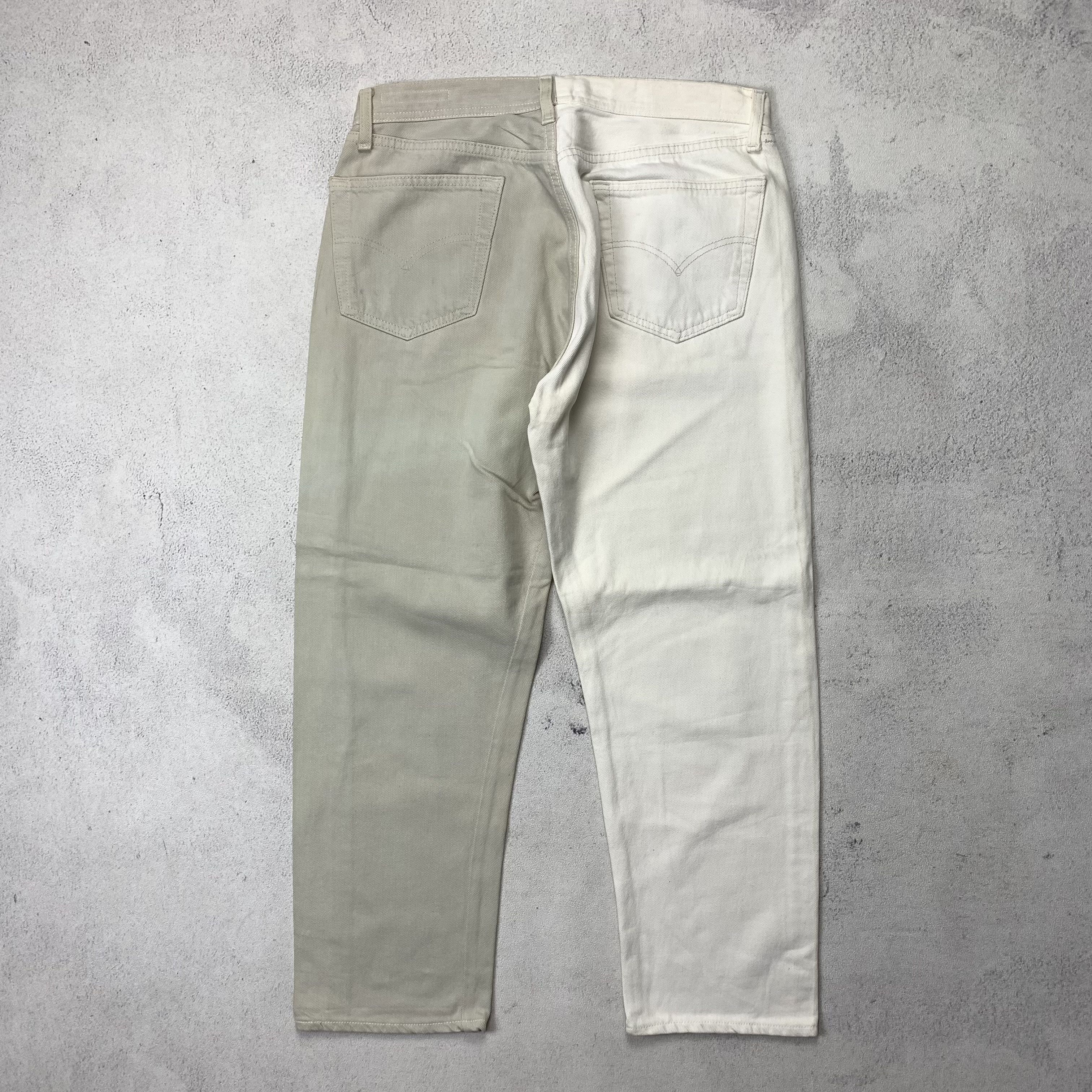 Levi's Vintage Levi's Reconstructed Split Pants by Sunny Side Up Size US 31 - 2 Thumbnail