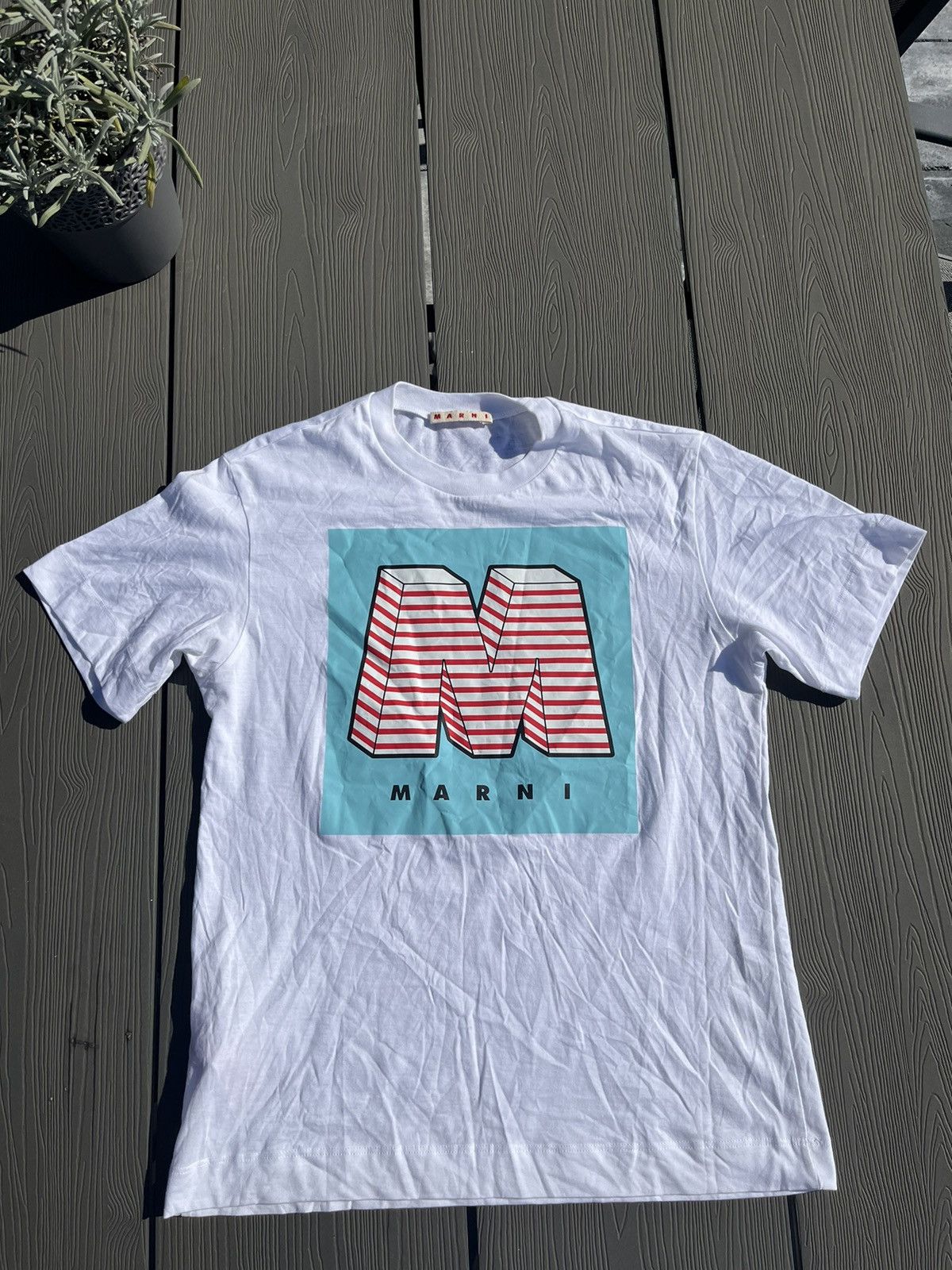 Marni marni high end europe archive tshirt Size US S / EU 44-46 / 1 - 1 Thumbnail