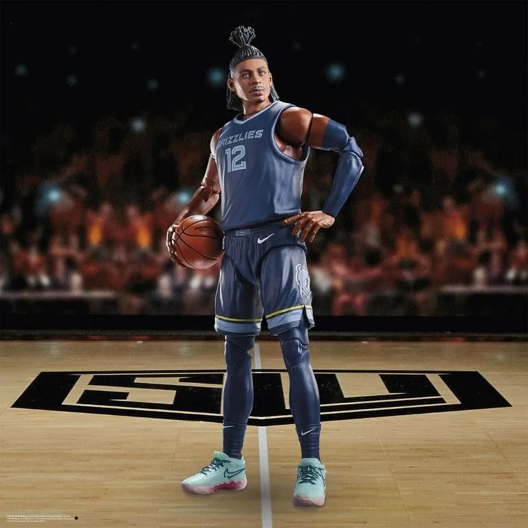Nike Hasbro Starting Lineup NBA Season 1 Memphis Grizzlies Ja Morant Action Figure Size ONE SIZE - 7 Thumbnail