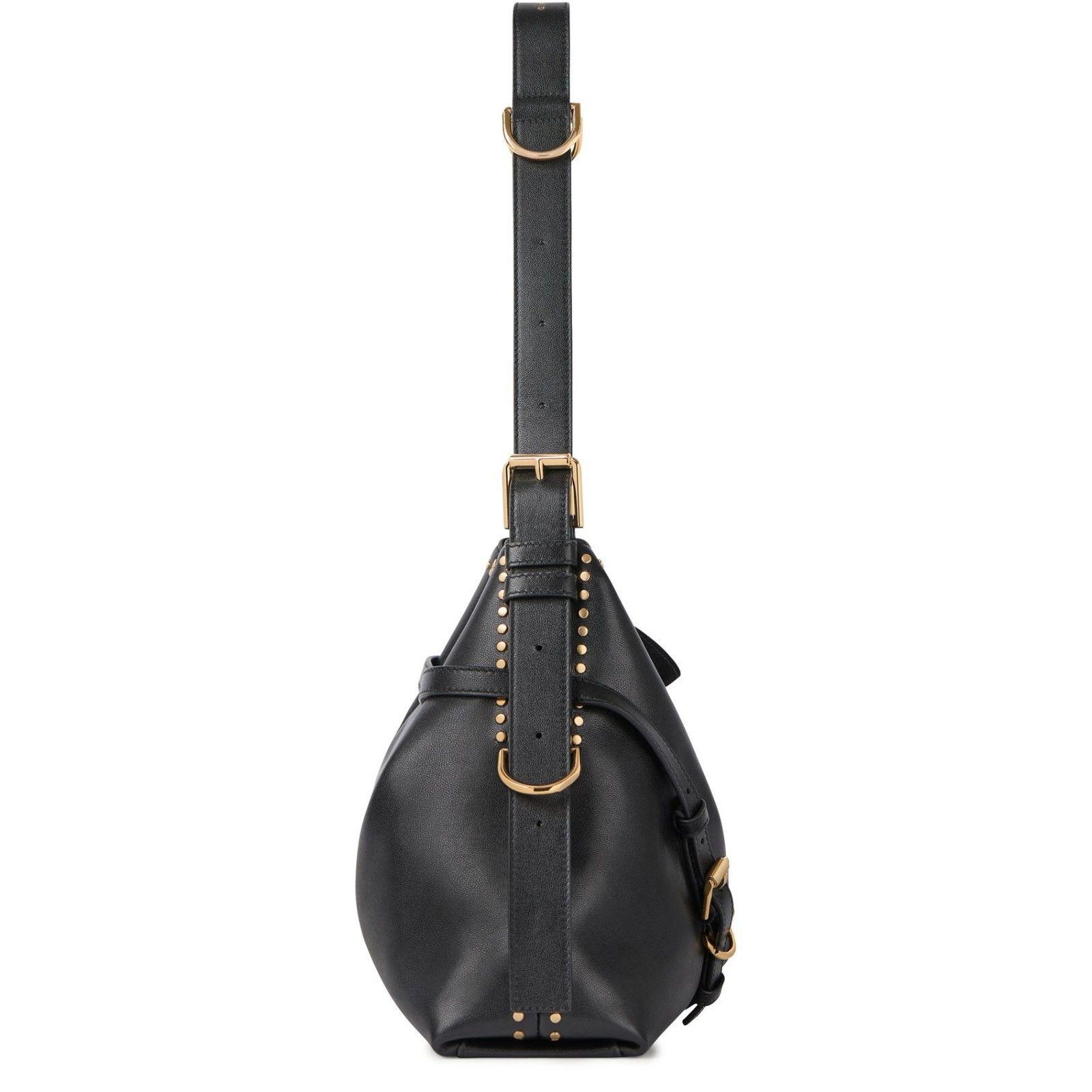 Givenchy GIVENCHY Voyou Medium Black Leather Shoulder Bag New And Aut Size ONE SIZE - 4 Thumbnail