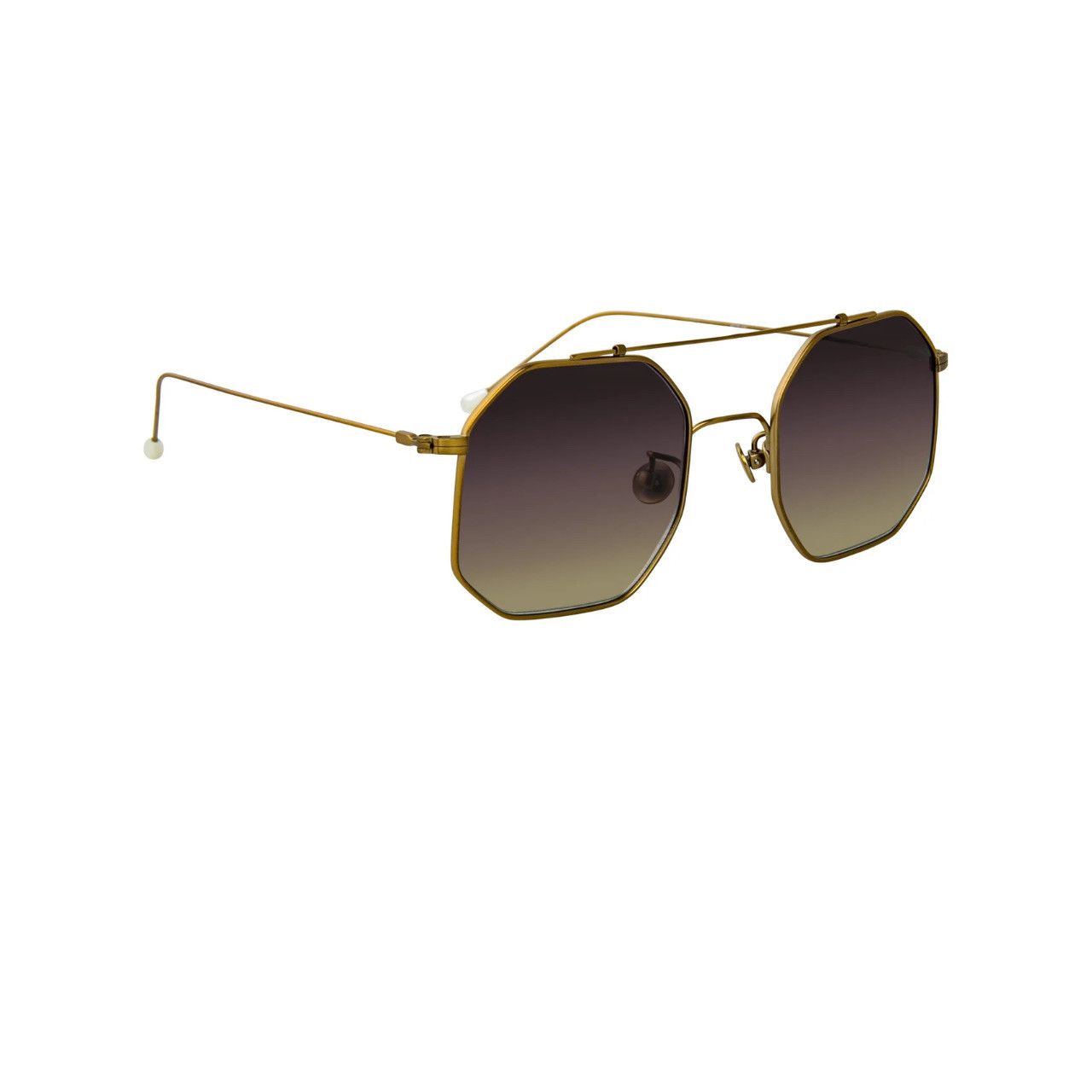 Ann Demeulemeester Ann Demeulemeester Sunglasses Square Bronze and Grey Size ONE SIZE - 1 Thumbnail