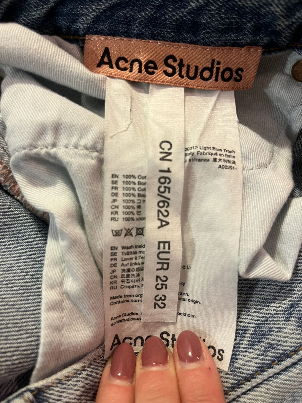 Acne Studios Acne Studios 2021F Jeans Size 25" / US 0 / IT 36 - 4 Thumbnail