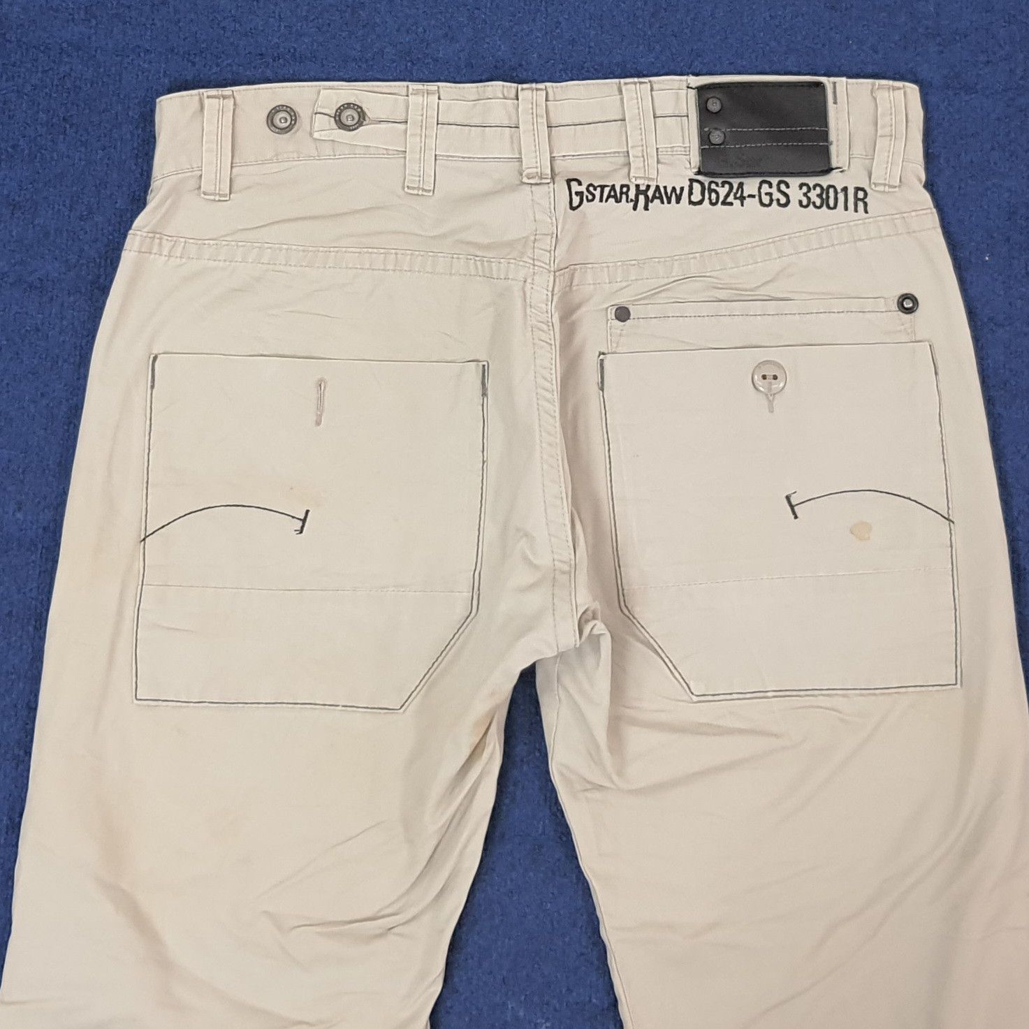 G-Star Vintage G-star 3310 Raw Denim Casual Pants C228N21 Size US 38 / EU 54 - 2 Thumbnail