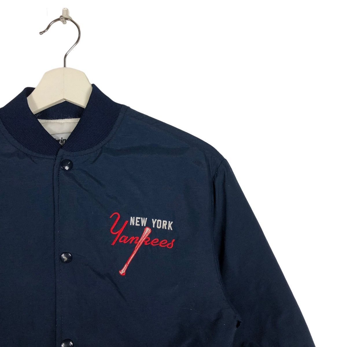 New York Yankees × Vintage 🔥 VINTAGE NEW YORK YANKEES BOMBER JACKET MADE IN USA Size US XXS / EU 40 - 7 Thumbnail