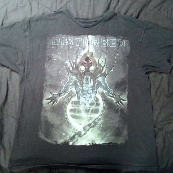 Band Tees Disturbed Evolution Tour 2019 T-Shirt Size US XL / EU 56 / 4 - 2 Thumbnail