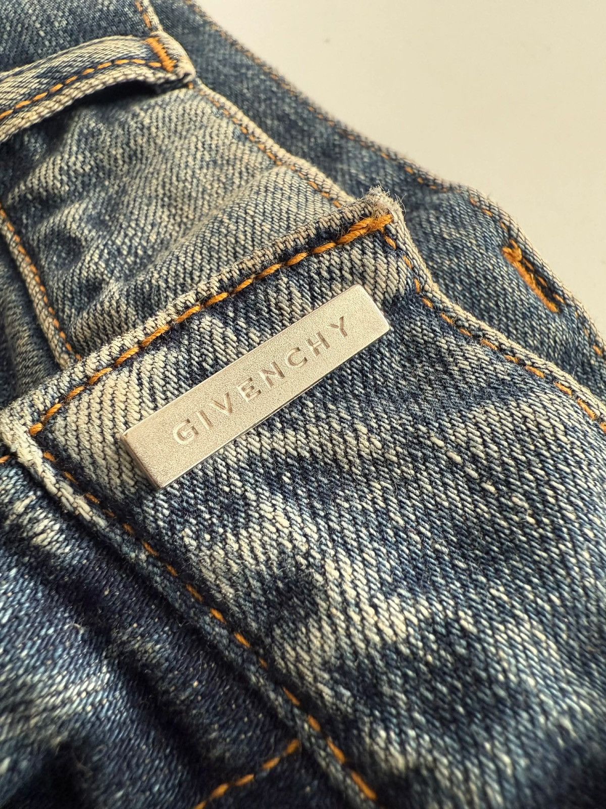 Givenchy Givenchy Straight Leg Cargo Jeans Size US 27 - 7 Thumbnail