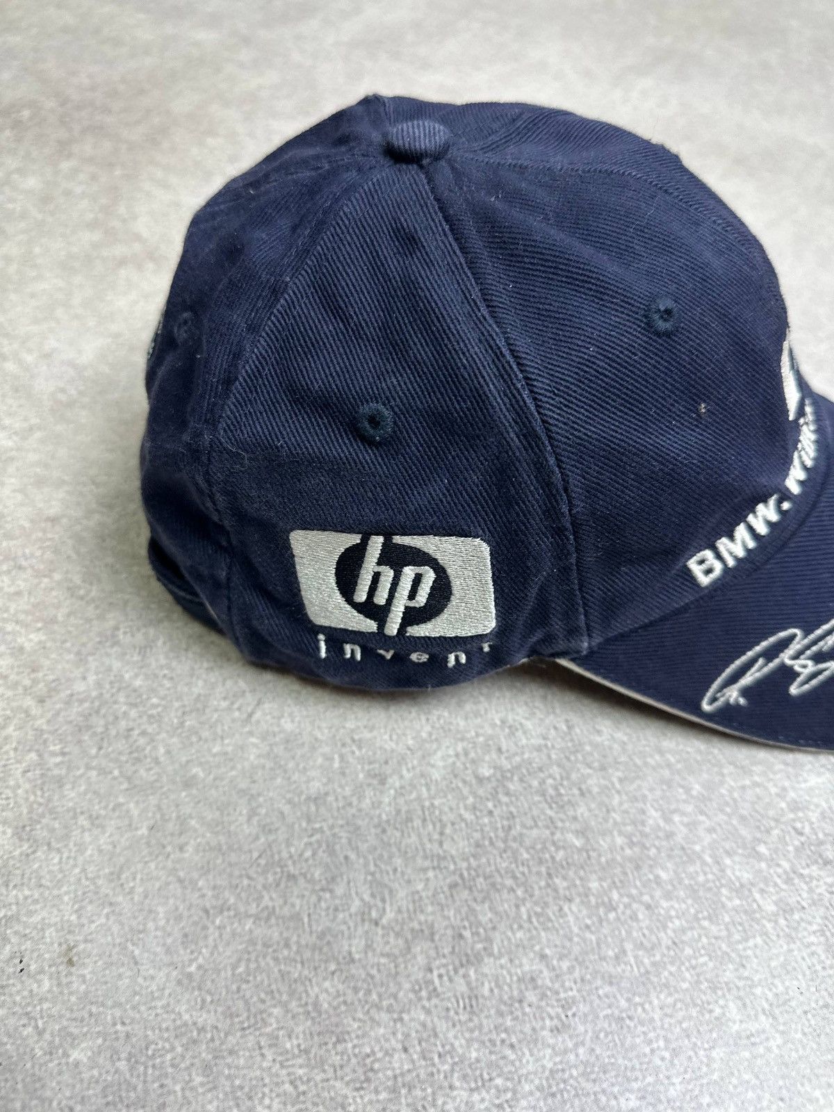 BMW Vintage 90s BMW F-1 Williams Racing Cap Os Size ONE SIZE - 3 Thumbnail