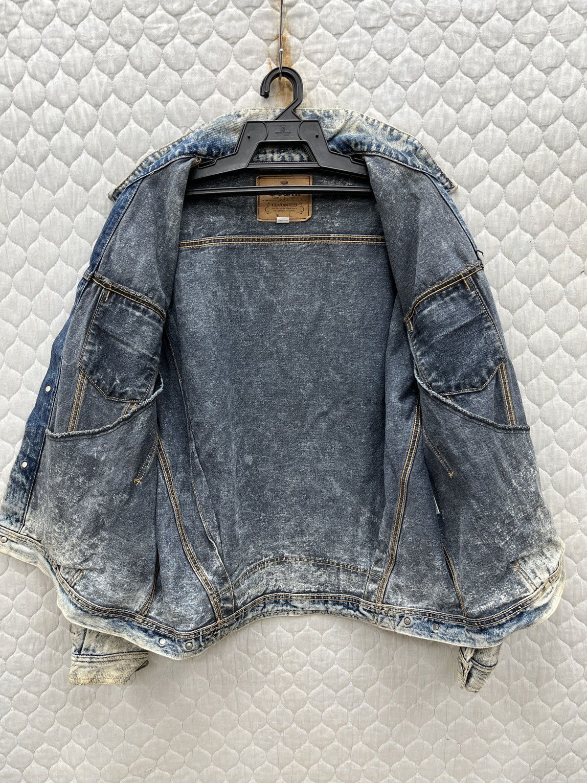 Edwin 🔥🔥🔥STEALS VTG EDWIN ACID WASH DENIM JACKET Size US XL / EU 56 / 4 - 7 Thumbnail