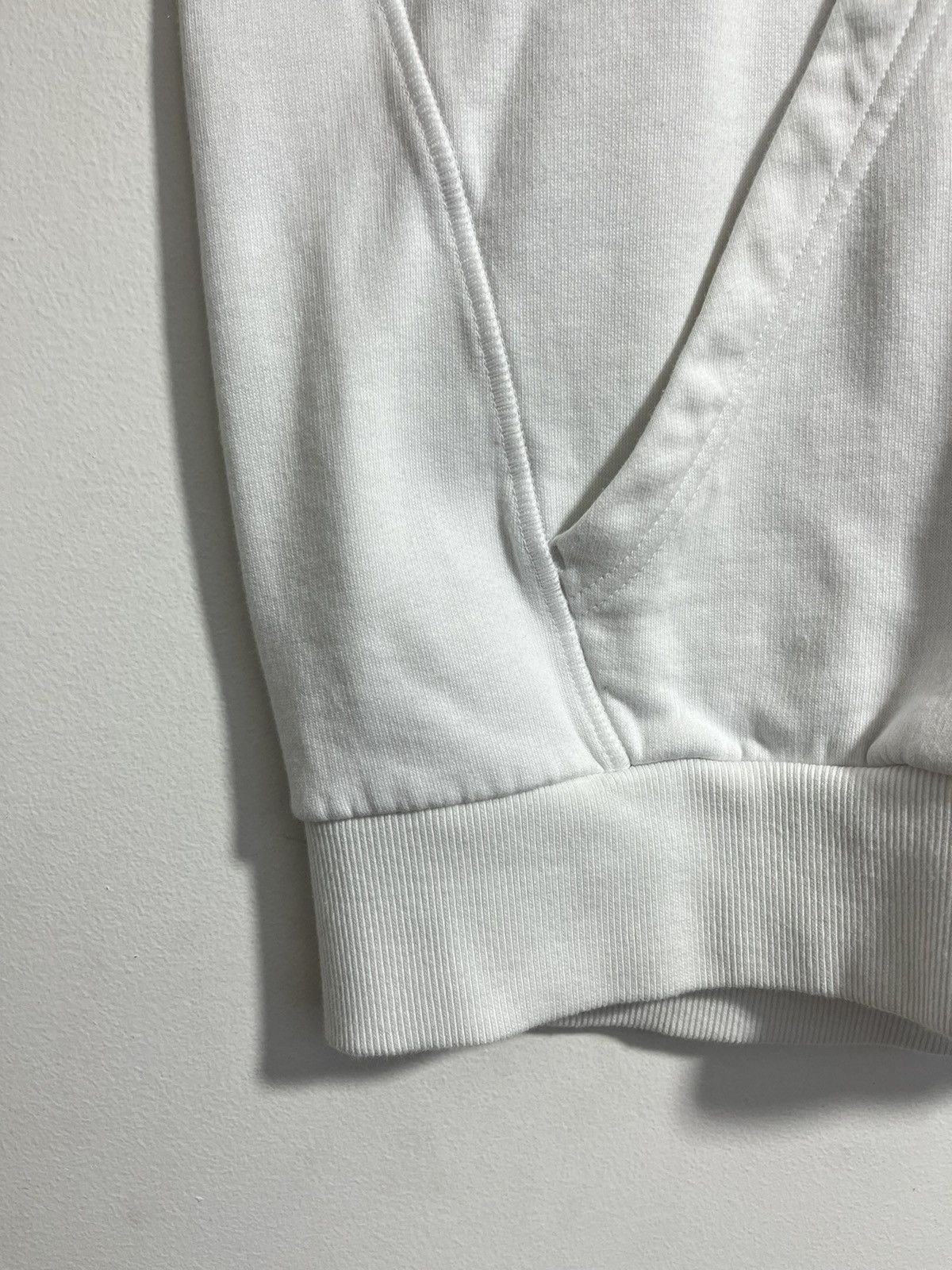 Adidas × Vintage Adidas 00s Vintage Classic Arm Stripes Zip Up White Hoodie Size US XL / EU 56 / 4 - 7 Thumbnail