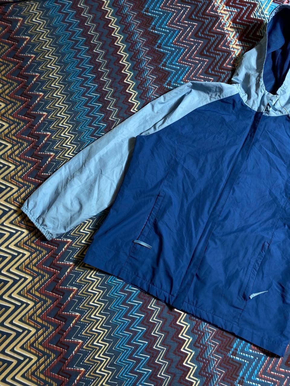 Nike × Nike ACG × Vintage Vintage 90s Nike Jacket Hooded Nylon Y2K Size US M / EU 48-50 / 2 - 12 Thumbnail