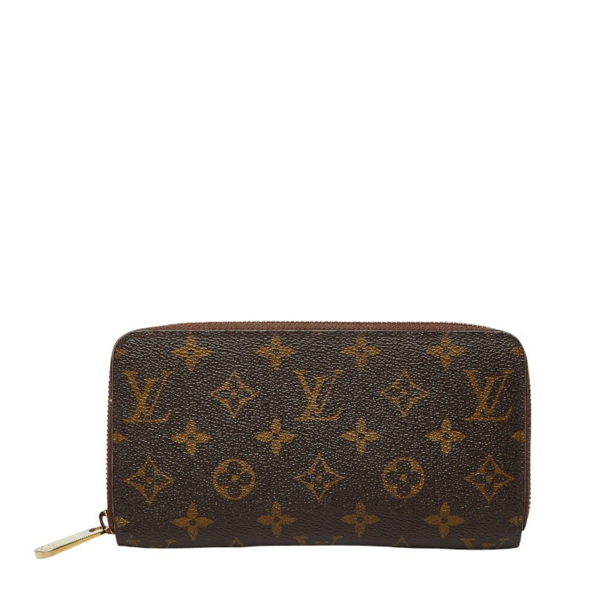 Louis Vuitton Louis Vuitton Monogram Zippy Wallet, Round Zipper Long Wallet M60017, Brown, Women's, LOUIS VUITTON Size ONE SIZE - 1 Thumbnail