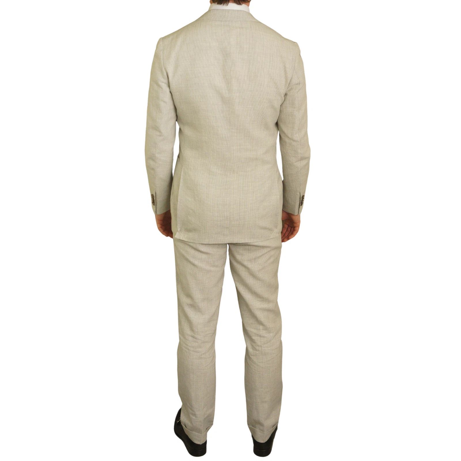 Suitsupply Men Suitsupply Suit Havana Peak Lapel Full Lined Drago US38 Size 38R - 3 Thumbnail