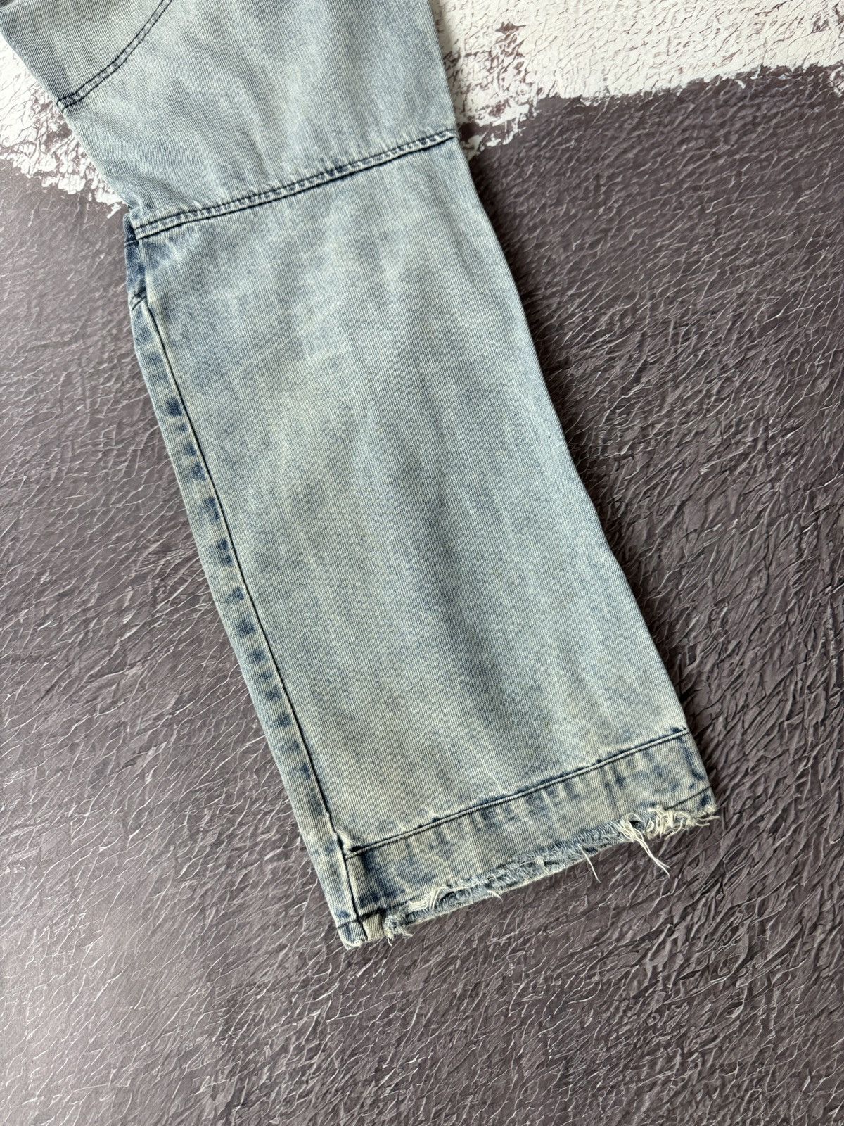 G-Star G-Star Raw Elwood vintage light blue double knee denim jeans Size US 32 / EU 48 - 16 Thumbnail