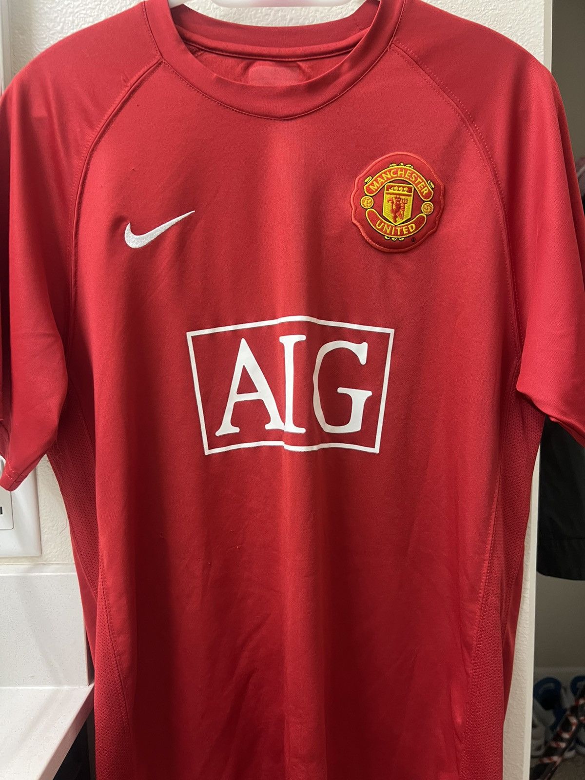 Nike Ronaldo 2007/08 Manchester United Home Jersey Size US S / EU 44-46 / 1 - 1 Thumbnail