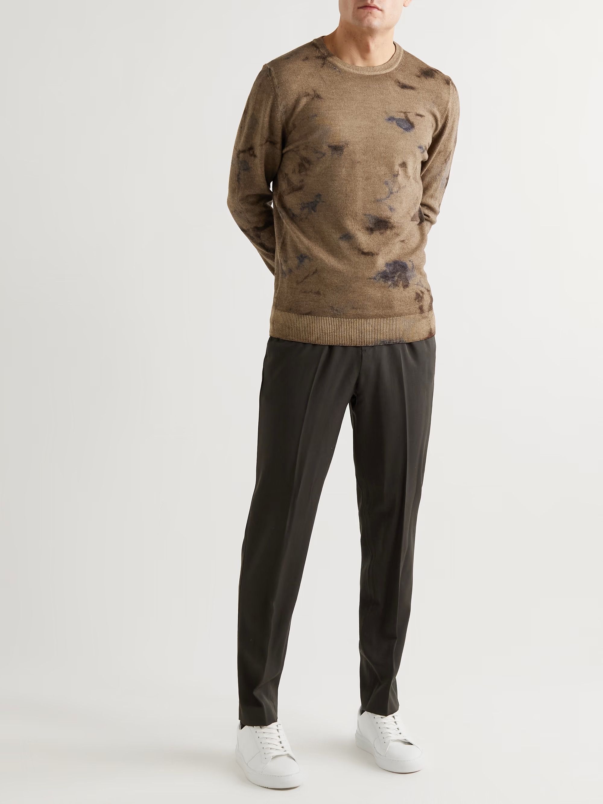 Mr P. Spray-Dyed Merino Wool Sweater Size US S / EU 44-46 / 1 - 2 Thumbnail