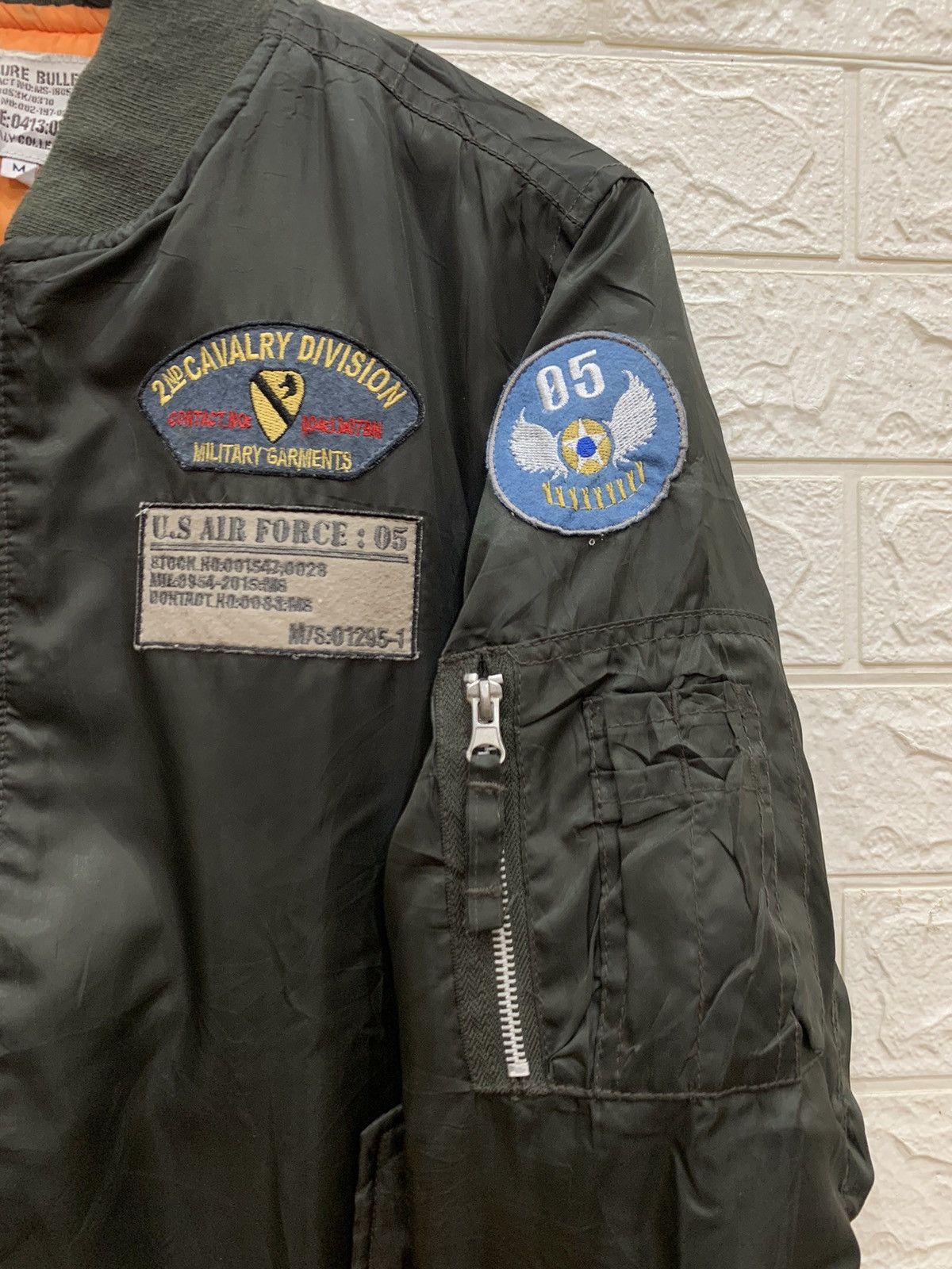 Other Vintage Future Bullet JESUS US AIR FORCE military bombers Size US M / EU 48-50 / 2 - 3 Thumbnail