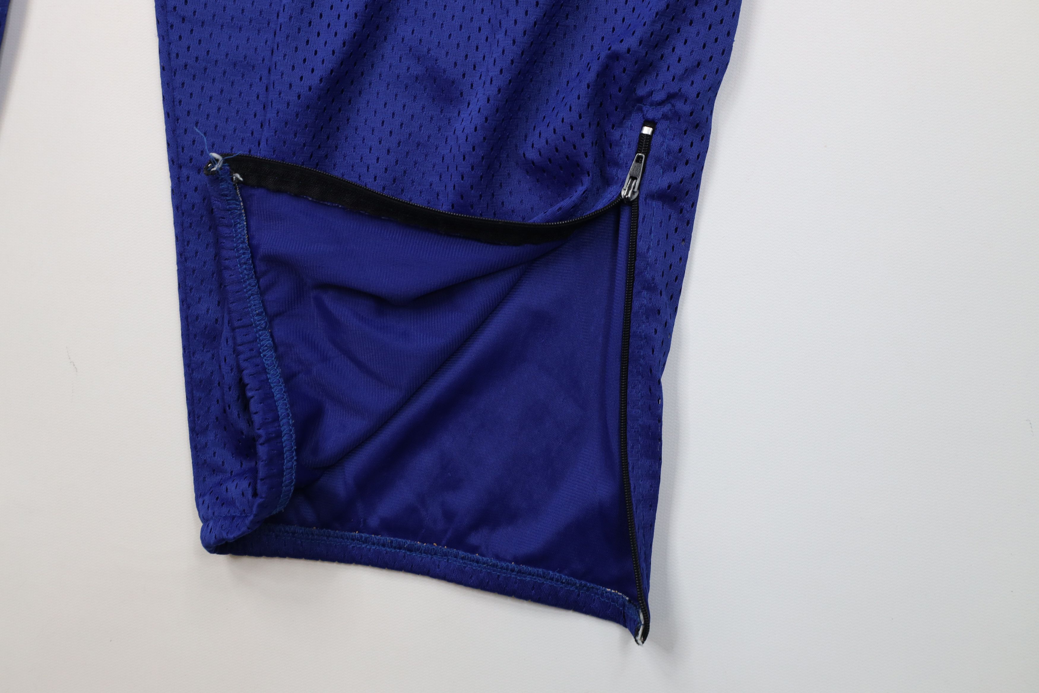 Vintage Vintage 90s Streetwear Wide Leg Pants Blue Polyester USA Size US 36 / EU 52 - 6 Thumbnail